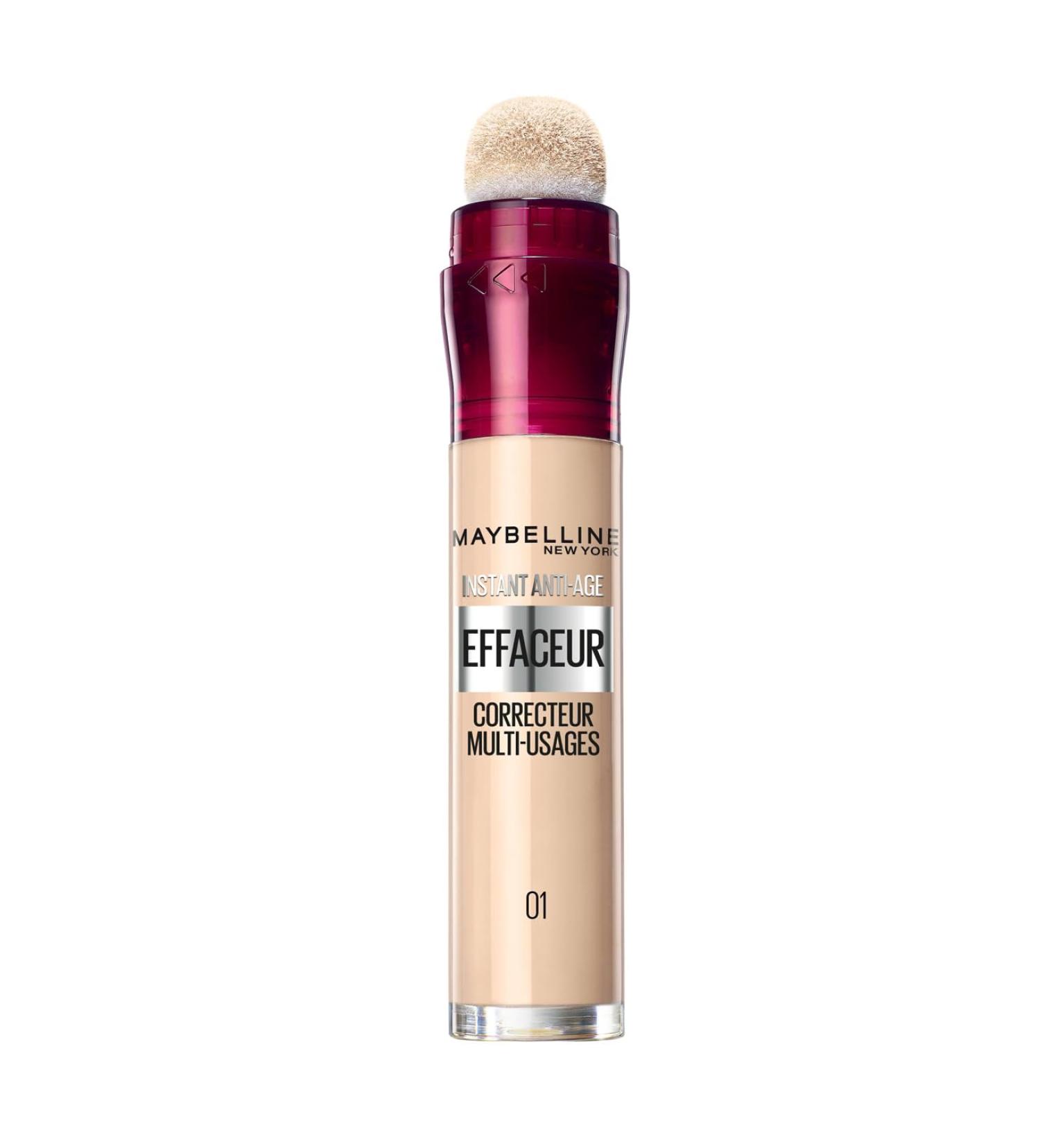 Maybelline New York - Instant Eraser - Concealer/Concealer Fluid - Shade: Beige Pink (01) - 5 ml - Buy Online on GoSupps.com