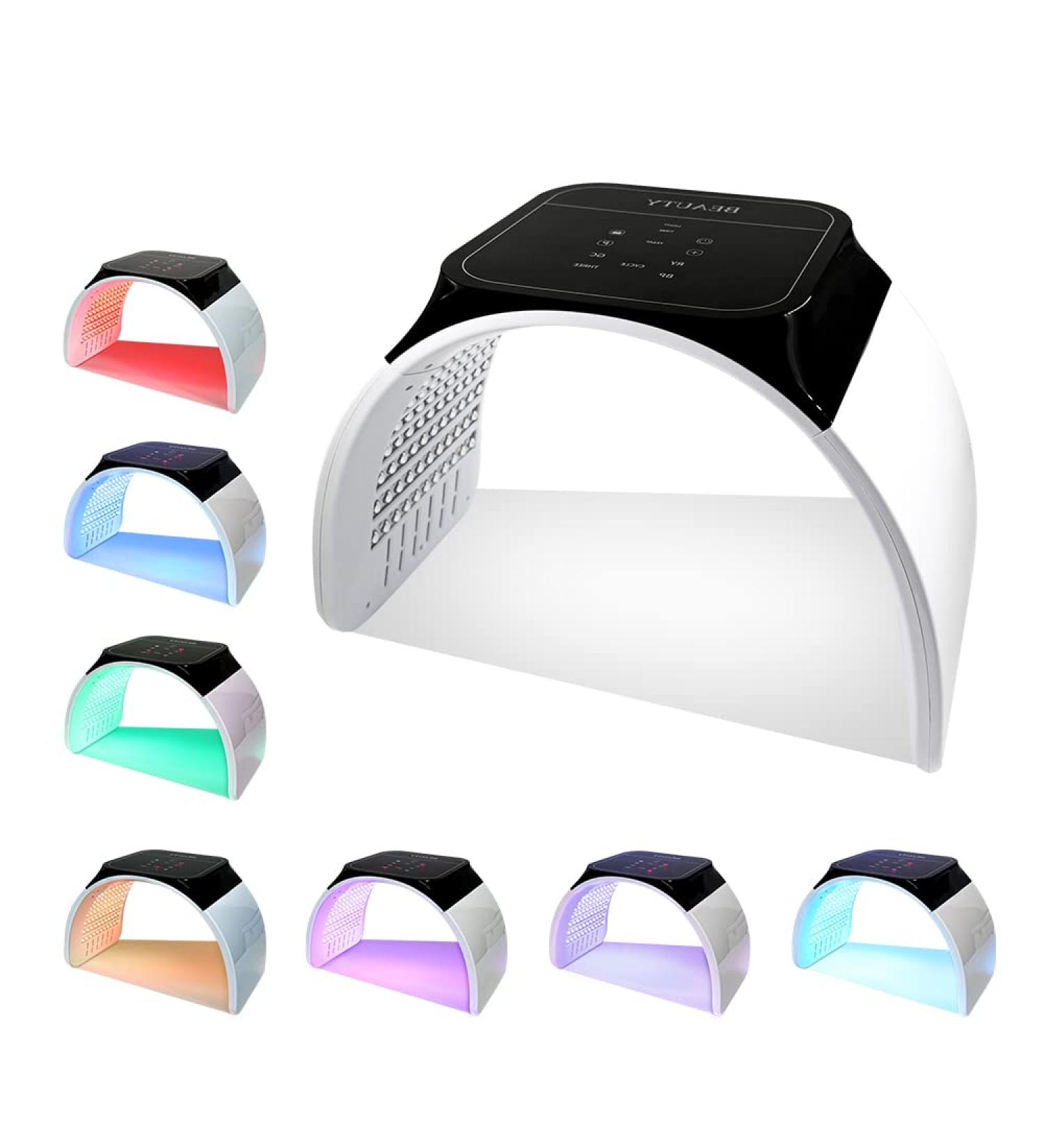 FARRENCE LED Face Mask Light 7-in-1 Color SPA Facial Equipment for Skin Care at Home - Buy Online on GoSupps.com