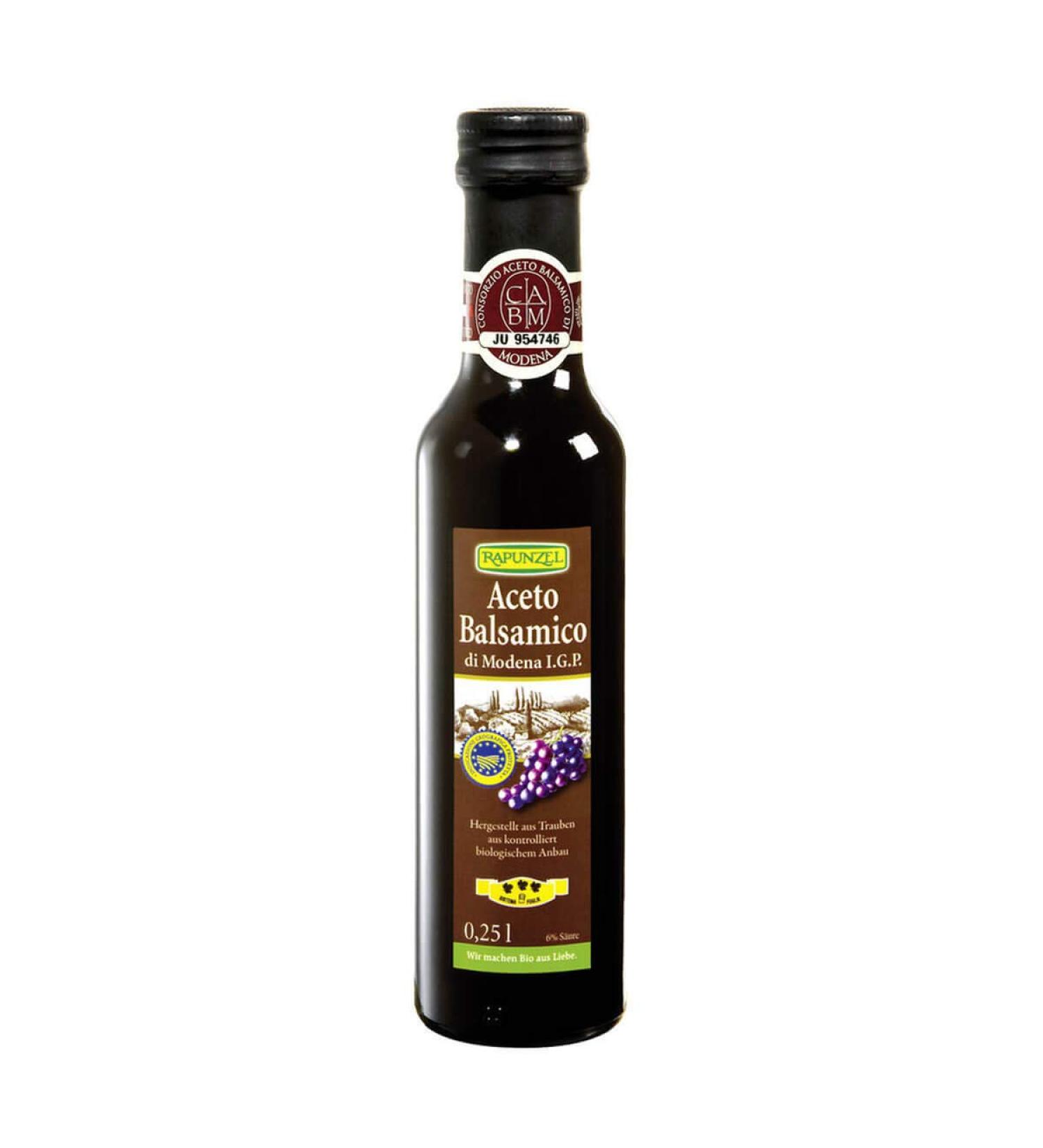 Rapunzel Naturkost Rapunzel Balsamic Vinegar of Modena PGI Special 0.25 L Pack of 6