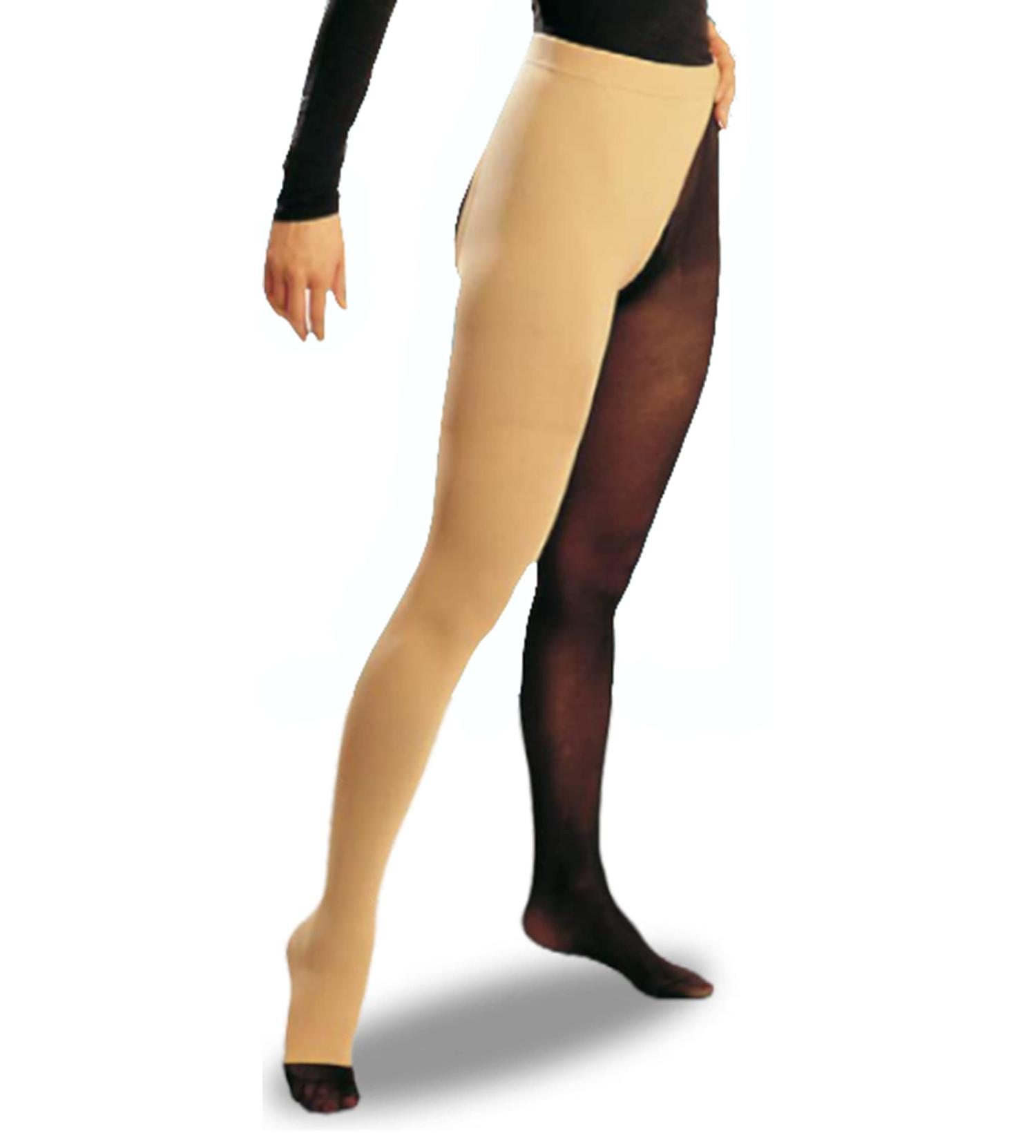 Orione Safte mono tights cotton open toe cap class 2 mmhg 30 BEIGE 1 piece (right size 2)