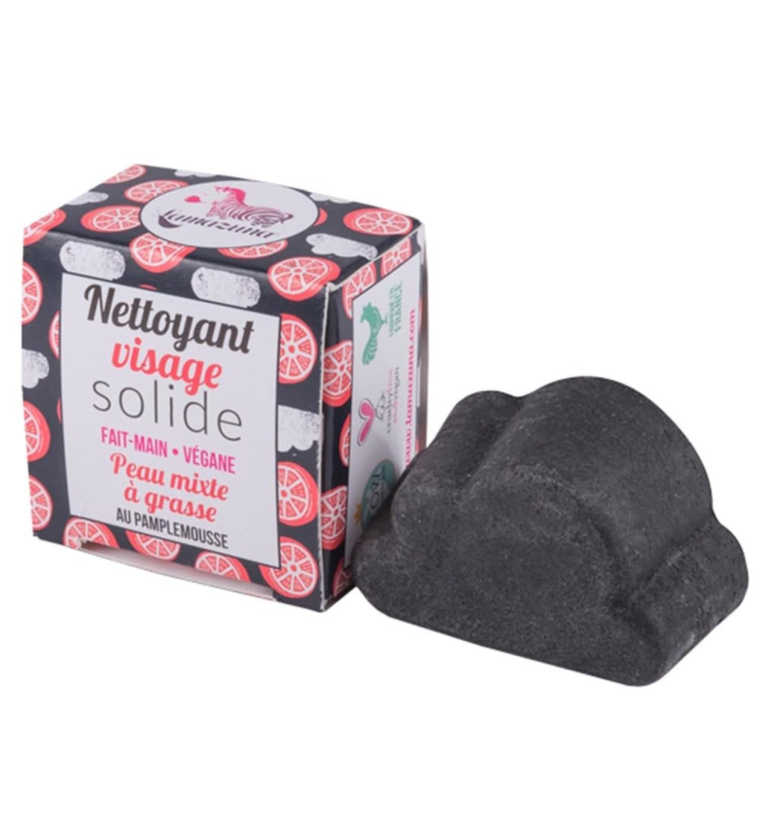 Lamazuna Solid Facial Cleanser for Combination to Oily Skin with Grapefruit 27 ml