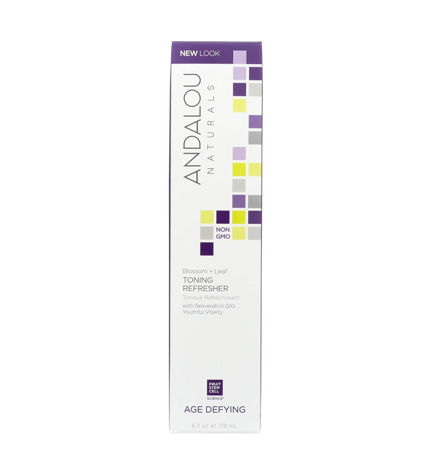 Andalou Naturals Toning Rfrshr Blossm Leaf