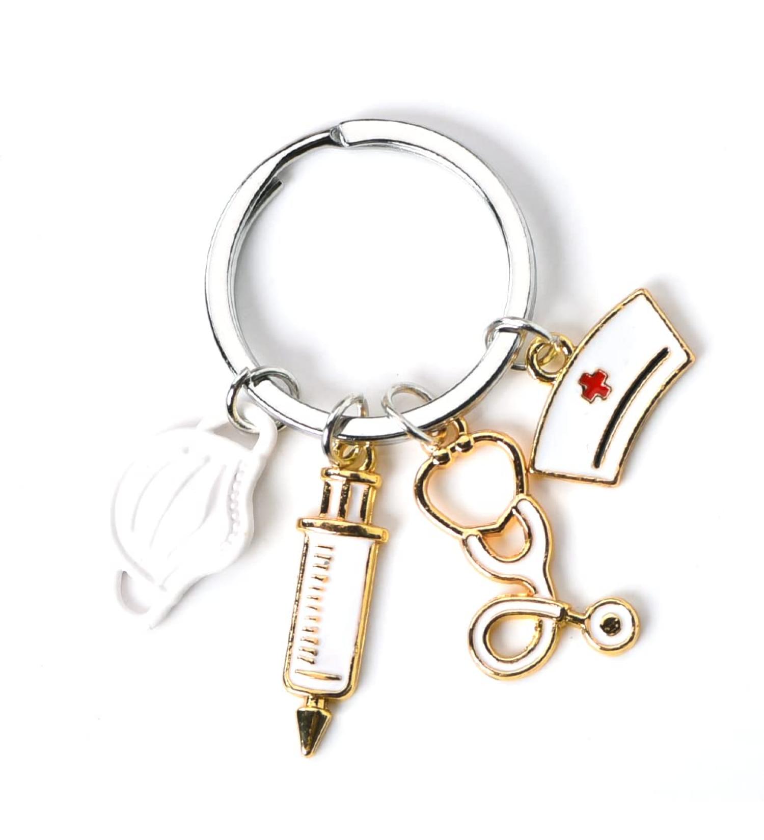 Guqqeuc Nurse Gifts | Stethoscope Keychain & Nurse Cap | Perfect Doctor & Nurse Appreciation Gifts for Women & Men | Nursing Graduation Gifts for Students & Practitioners - Buy Online on GoSupps.com