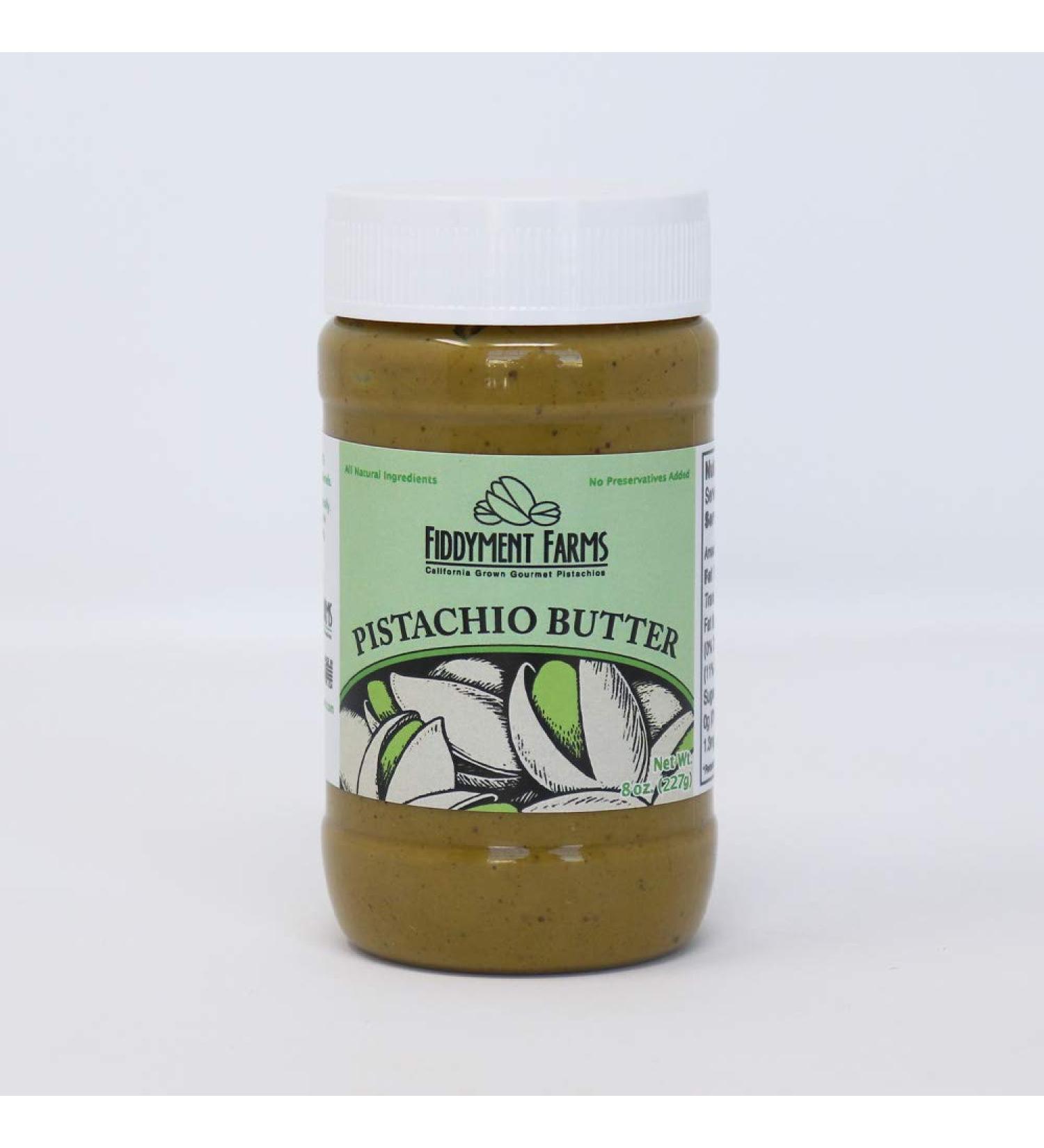 Fiddyment Farms 8 OZ. Pistachio Butter - Premium Quality Nut Spread - Buy Online on GoSupps.com