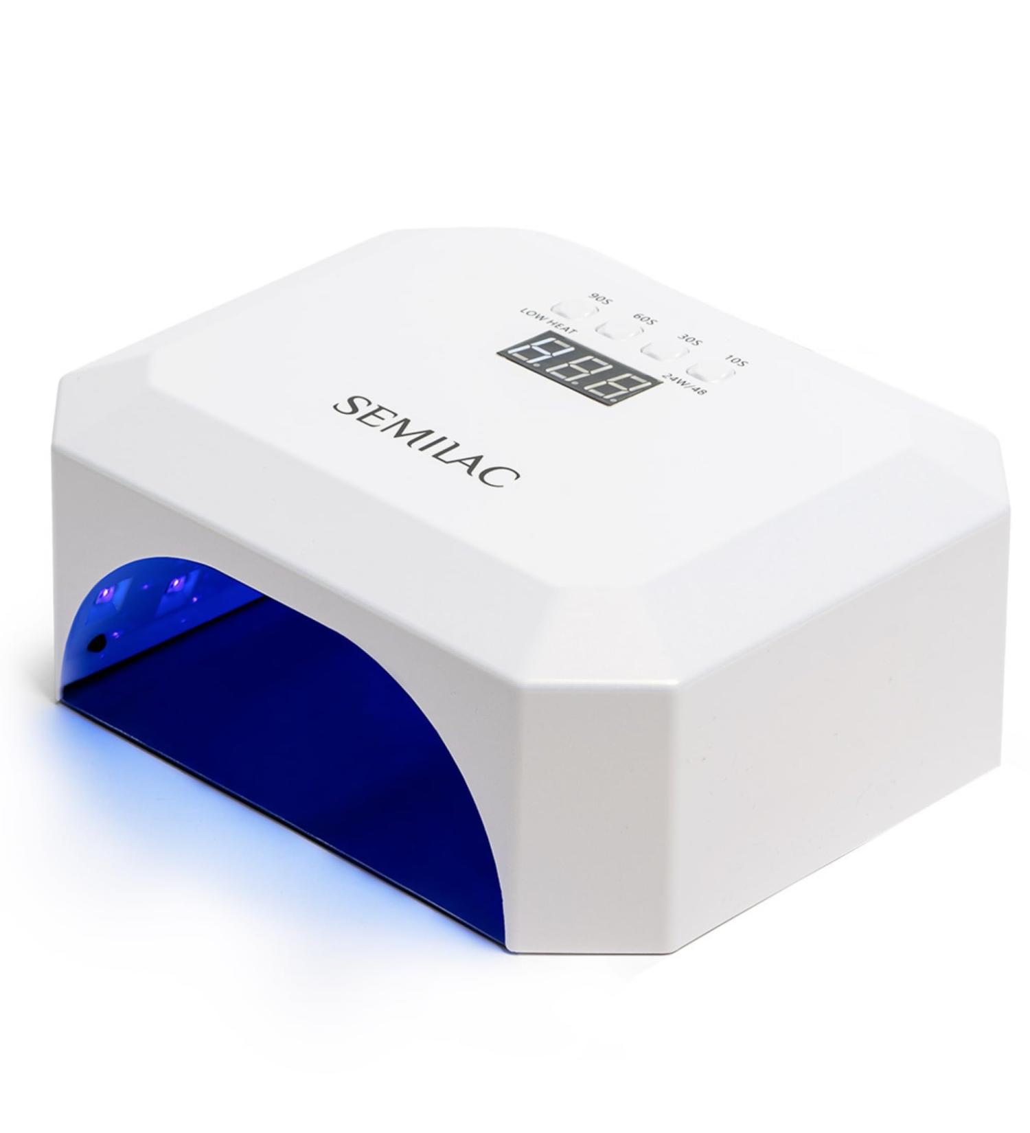 Buy Semilac UV LED Lamp 24W/48W - Fast International Shipping | Perfect for Gel Nail Art - Buy Online on GoSupps.com