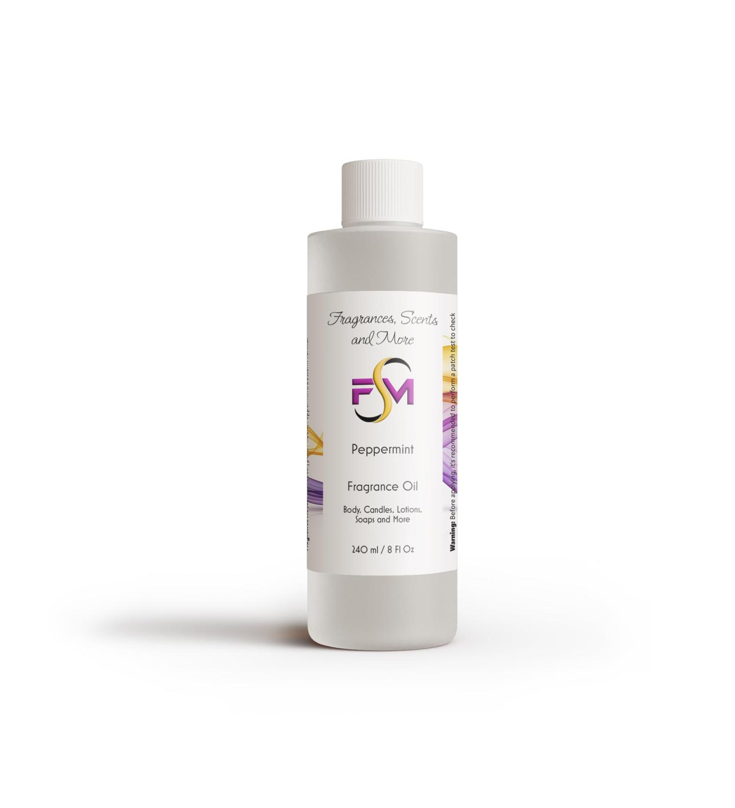 Peppermint Fragrance Oil - 8 Fl Oz Plastic Bottle (240ml) 8 Fl Oz (Pack of 1) - Buy Online on GoSupps.com