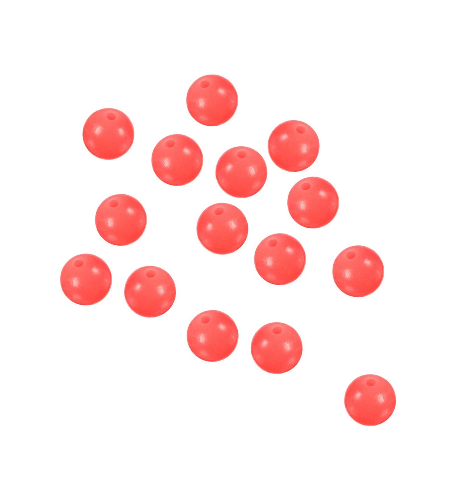 PATIKIL 200pcs 10mm Glowing Fishing Beads - Red Plastic Round Fishing Lure for International Shipping - Buy Online on GoSupps.com