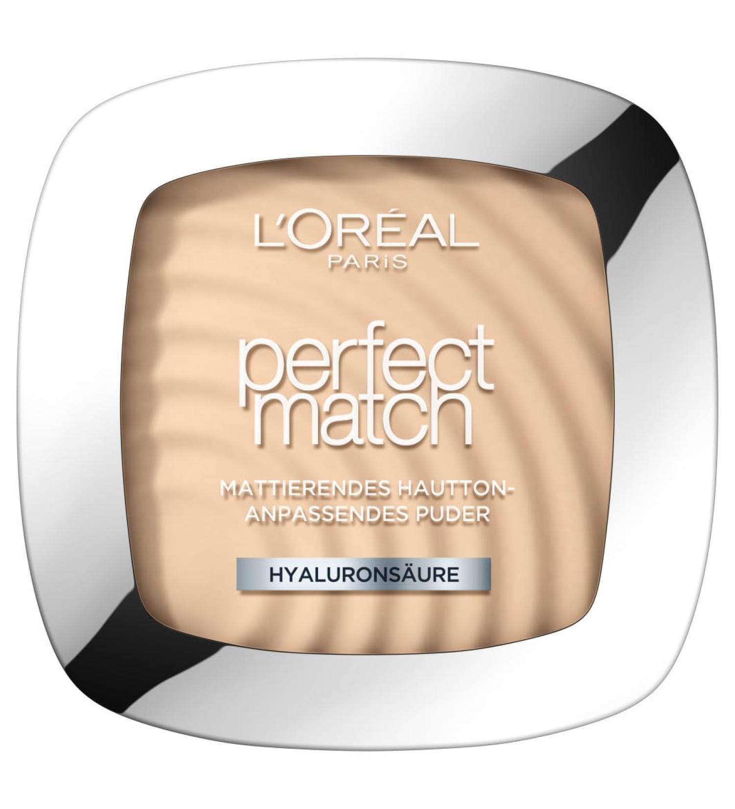 L'Or al Paris Matting Compact Powder with SPF 8 - Perfect Match Powder No. 1.R/1.C Rose Ivory (9g) - International Shipping Available - Buy Online on GoSupps.com