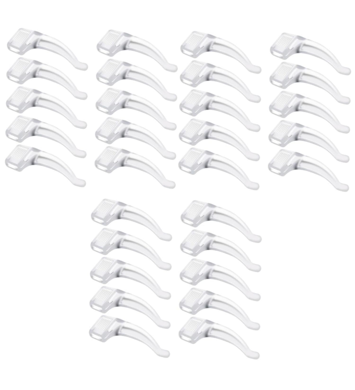 Doitool 60 Pairs Non-Slip Silicone Glasses Hook Holders - Sunglasses Accessories for Glasses Protection - Ear Bracket Tips in White (3 Packs) - Buy Online on GoSupps.com