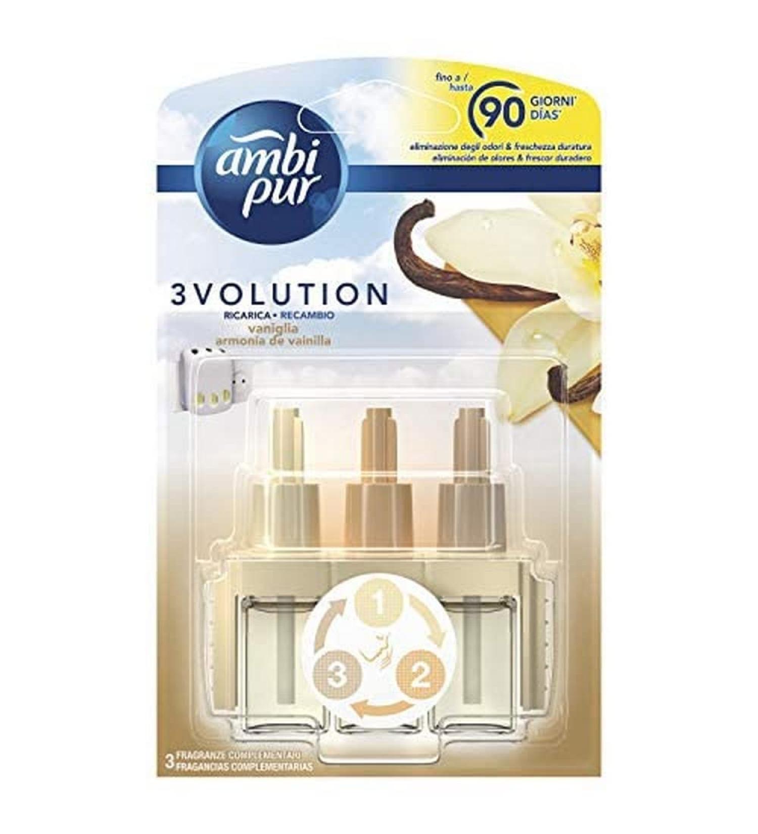 Buy Ambipur 3Volution Vanilla Fragrance Refill - 20ml for Electric Diffuser | International Shipping Available - Buy Online on GoSupps.com