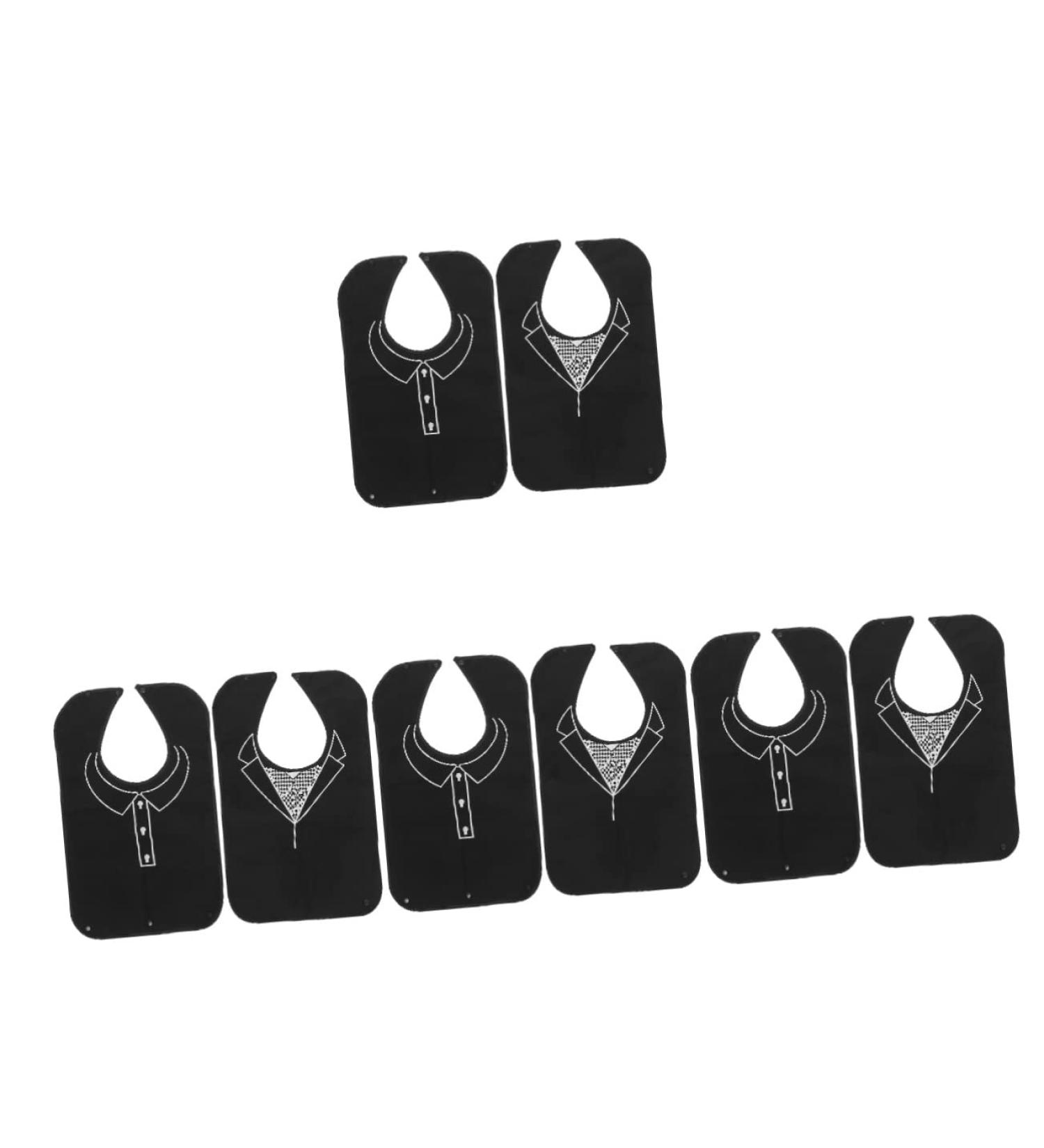 8 Pcs Elderly Bib Waterproof Bib Adult Smock Food Bibs for Adults Bibs for Folding Clothes Rack Dining Bibs Crumb Catcher Bibs Miss Polyester Household Food Bag/197 - Buy Online on GoSupps.com
