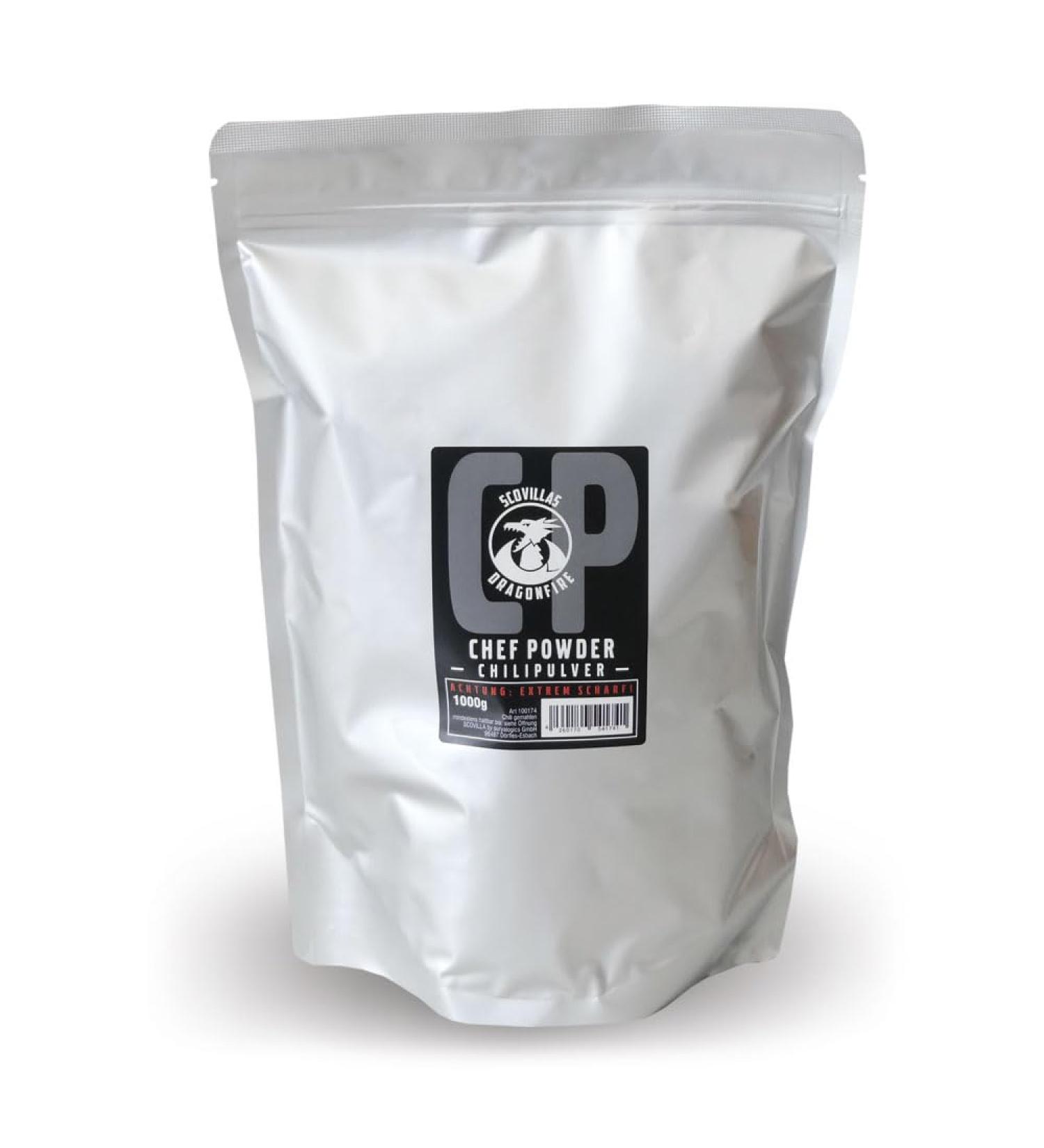 Scovilla Scovilla s Dragonfire CP Chef Powder Sac en aluminium 1 kg