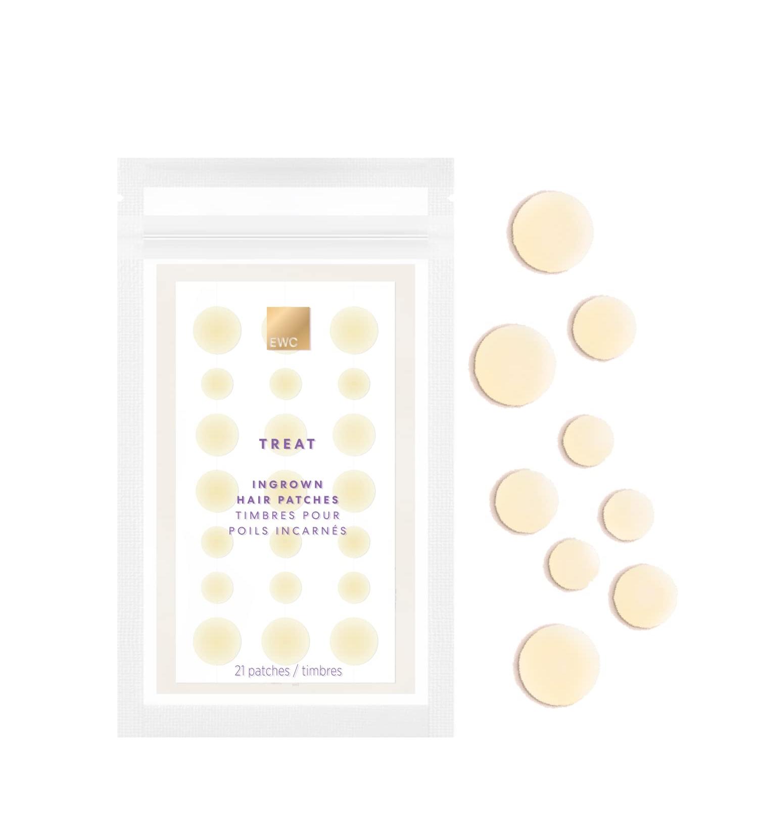 European Wax Center Ingrown Hair Patches with Exfoliant BHA - Hydrocolloid Pimple Patches for Acne & Ingrown Hair Removal - Qty 2 - Buy Online on GoSupps.com