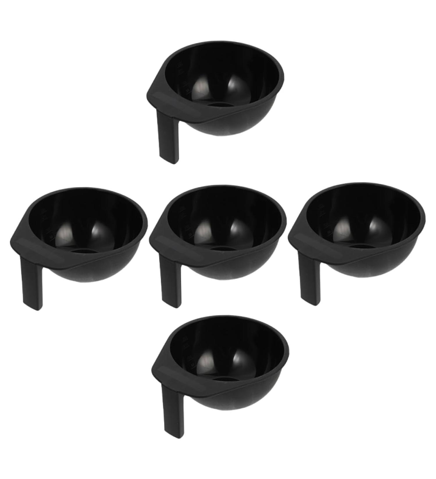 SAFIGLE 5pi ces Lot De Bols De M lange Pour Teinture Capillaire Lavable Et R utilisable Outil De Coiffure Professionnel Facile Nettoyer - Buy Online on GoSupps.com