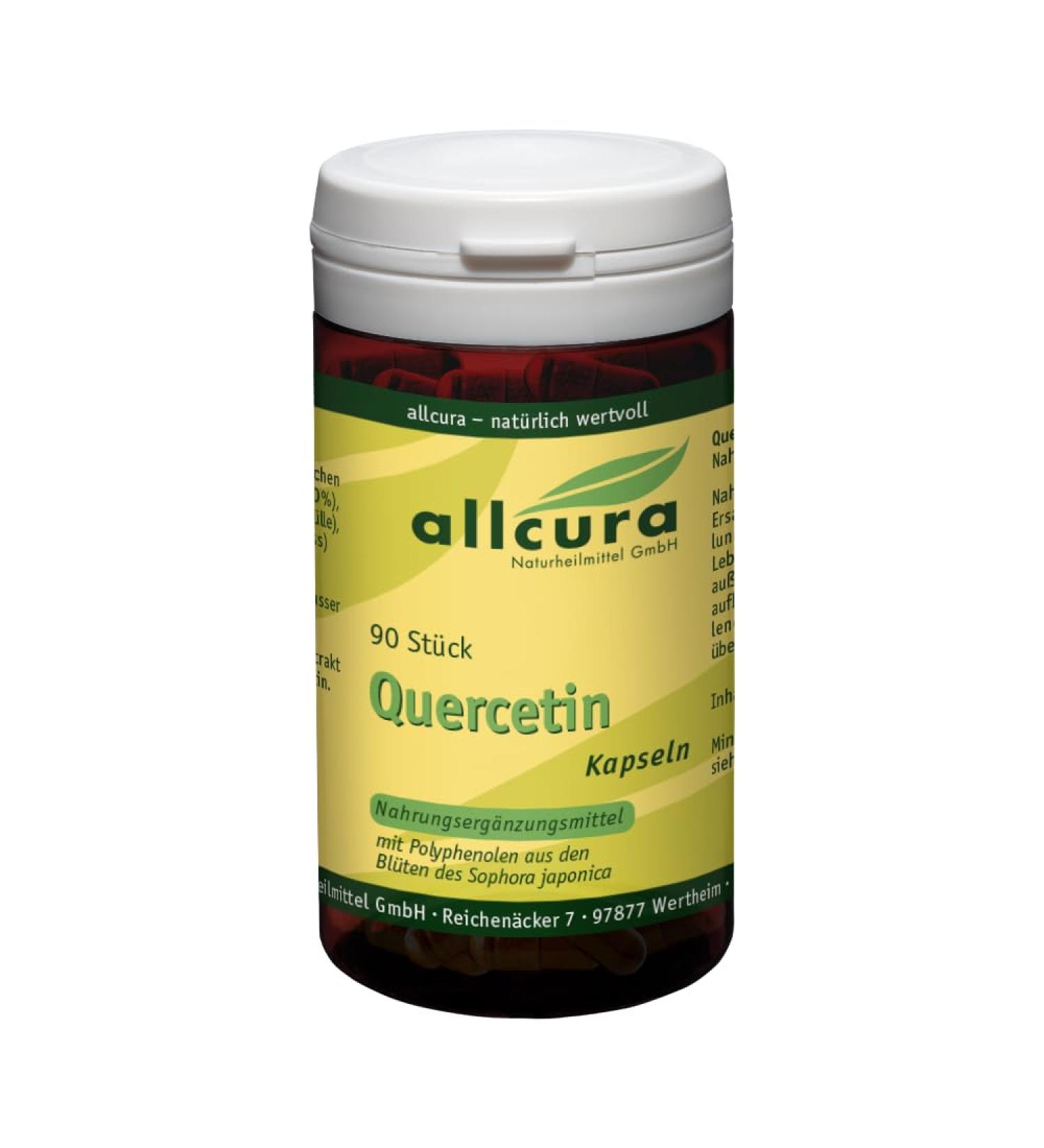Quercetin capsules of 250 mg 90 pieces