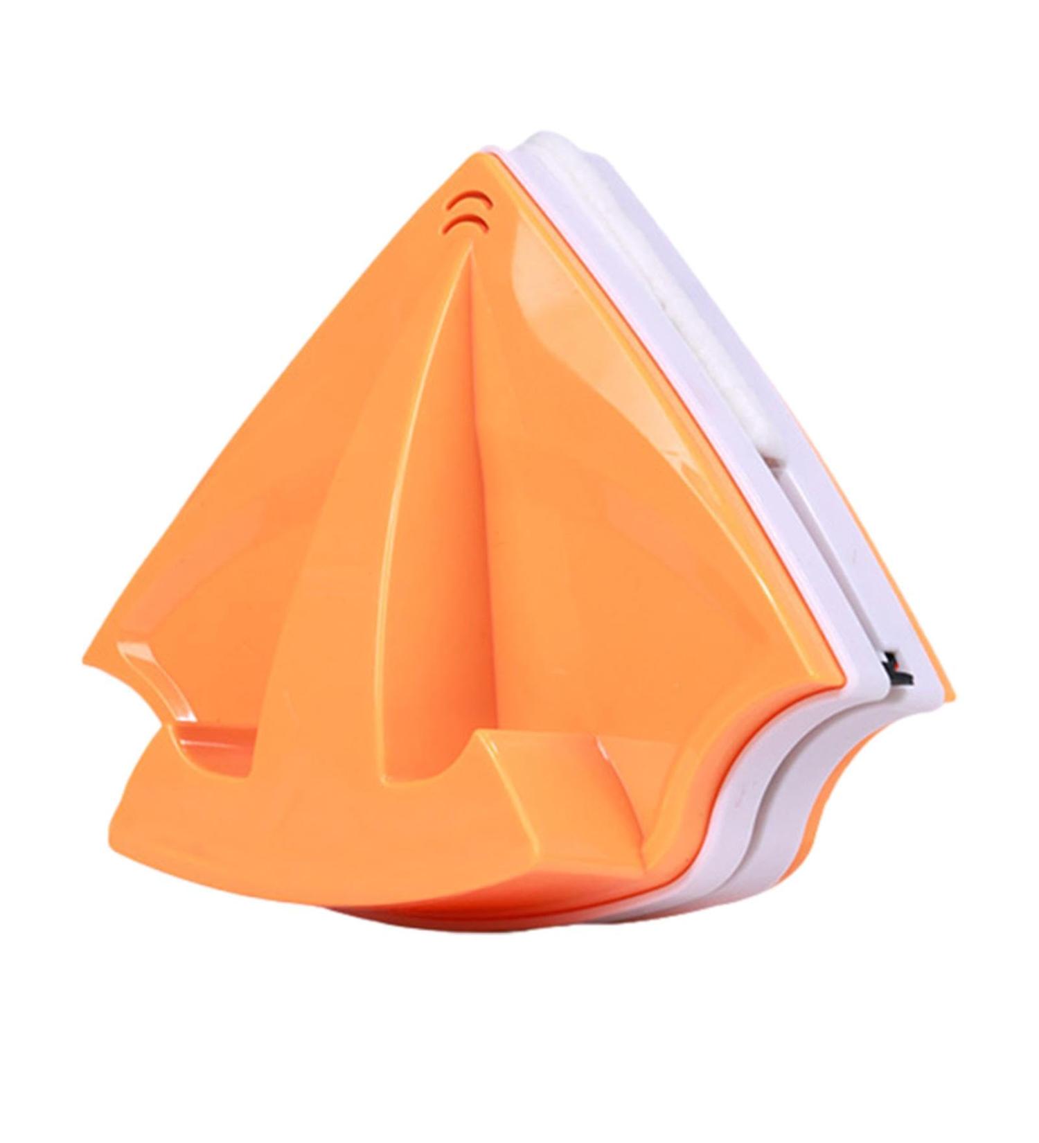 Magnetic Window Cleaner Double Side Magnetic Window Cleaner Both Side Glass Surface Cleaning Brush Wiper Tools Triangular Magnetic Squeegee Household Window Cleaner Tool for Home Car - Buy Online on GoSupps.com