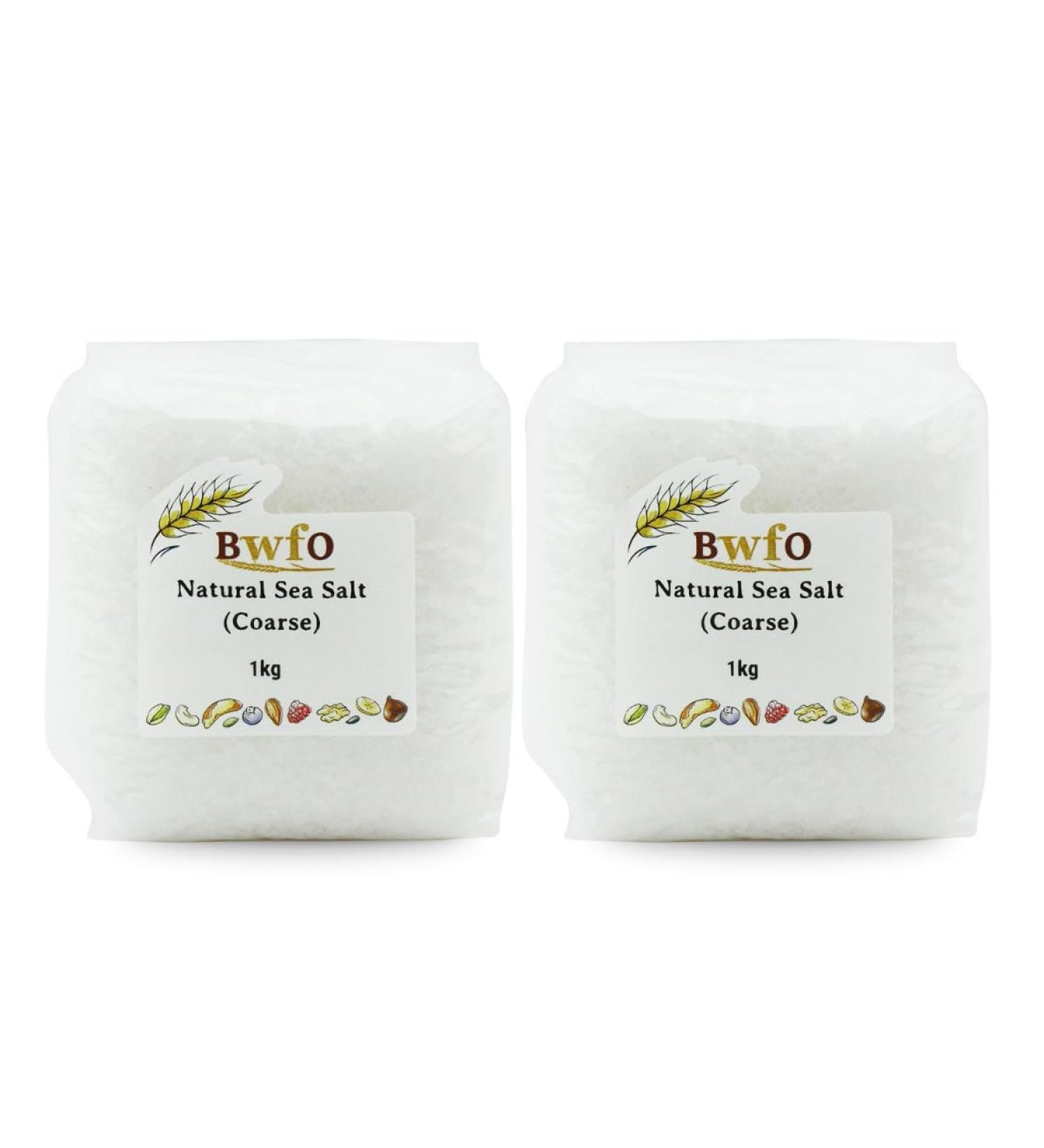 Natural Sea Salt (Coarse) 2kg (BWFO)
