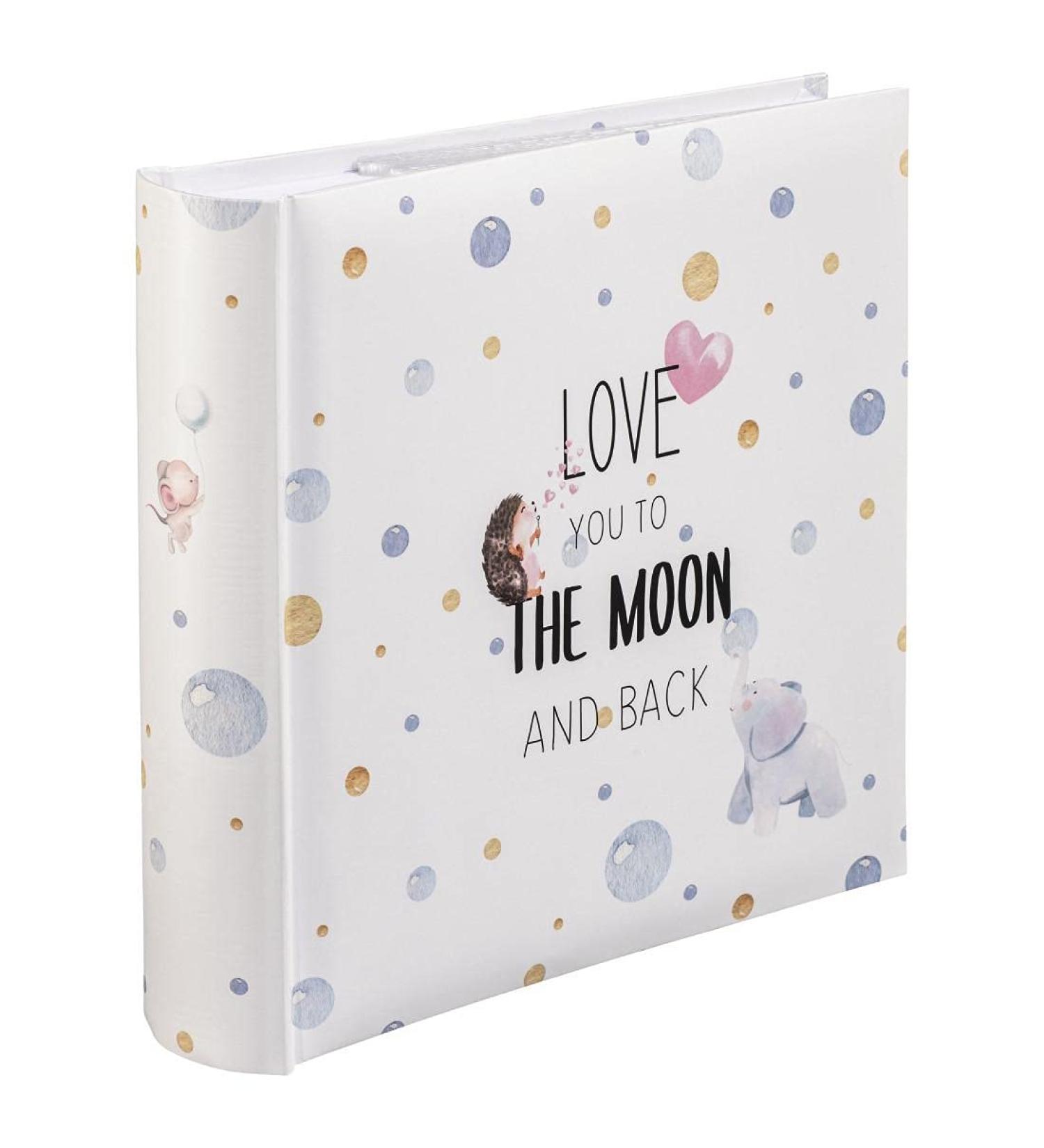 Hama To The Moon Memo Album - 100 Pages for 200 10x15 cm Photos - Multi-Coloured Classic Design - Buy Online on GoSupps.com