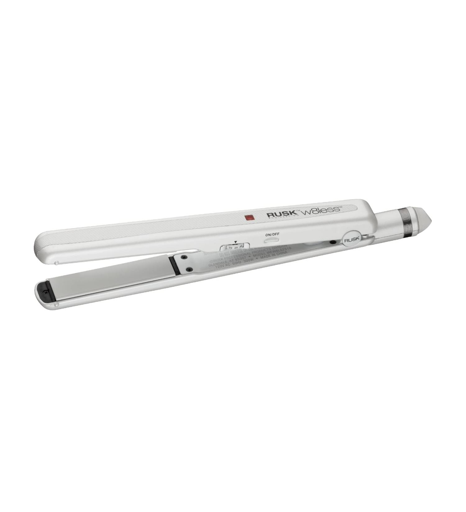 Rusk Engineering W8less Professional Ceramic Tourmaline Str8 Iron - 1 Inch Lightweight Hair Straightener with Sol-Gel Technology - Buy Online on GoSupps.com
