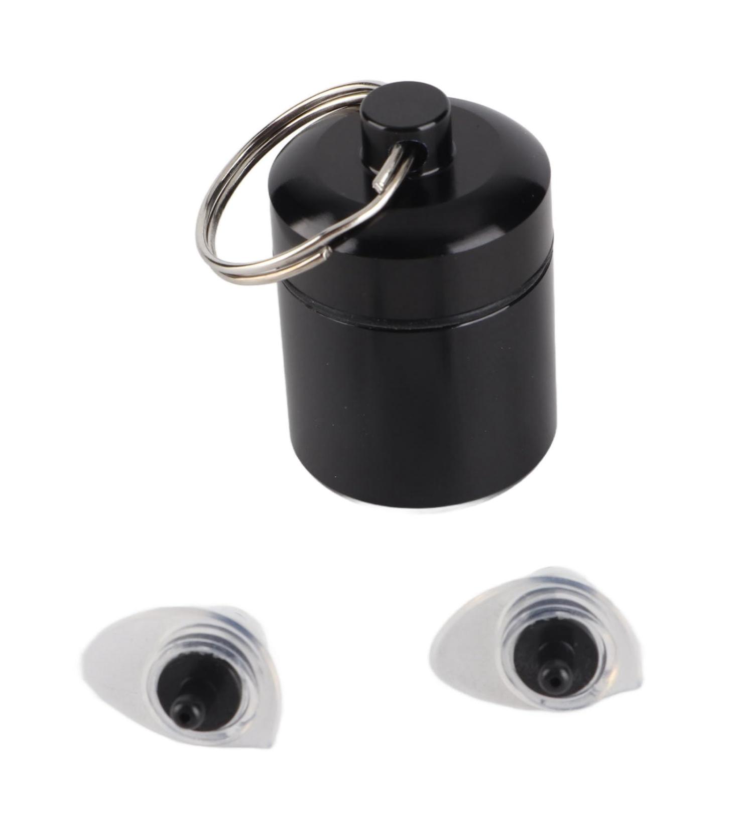 27dB Anti Noise Earplugs for Concerts & Festivals - Premium Hearing Protection with Gel & Filter Technology (Black - Buy Online on GoSupps.com