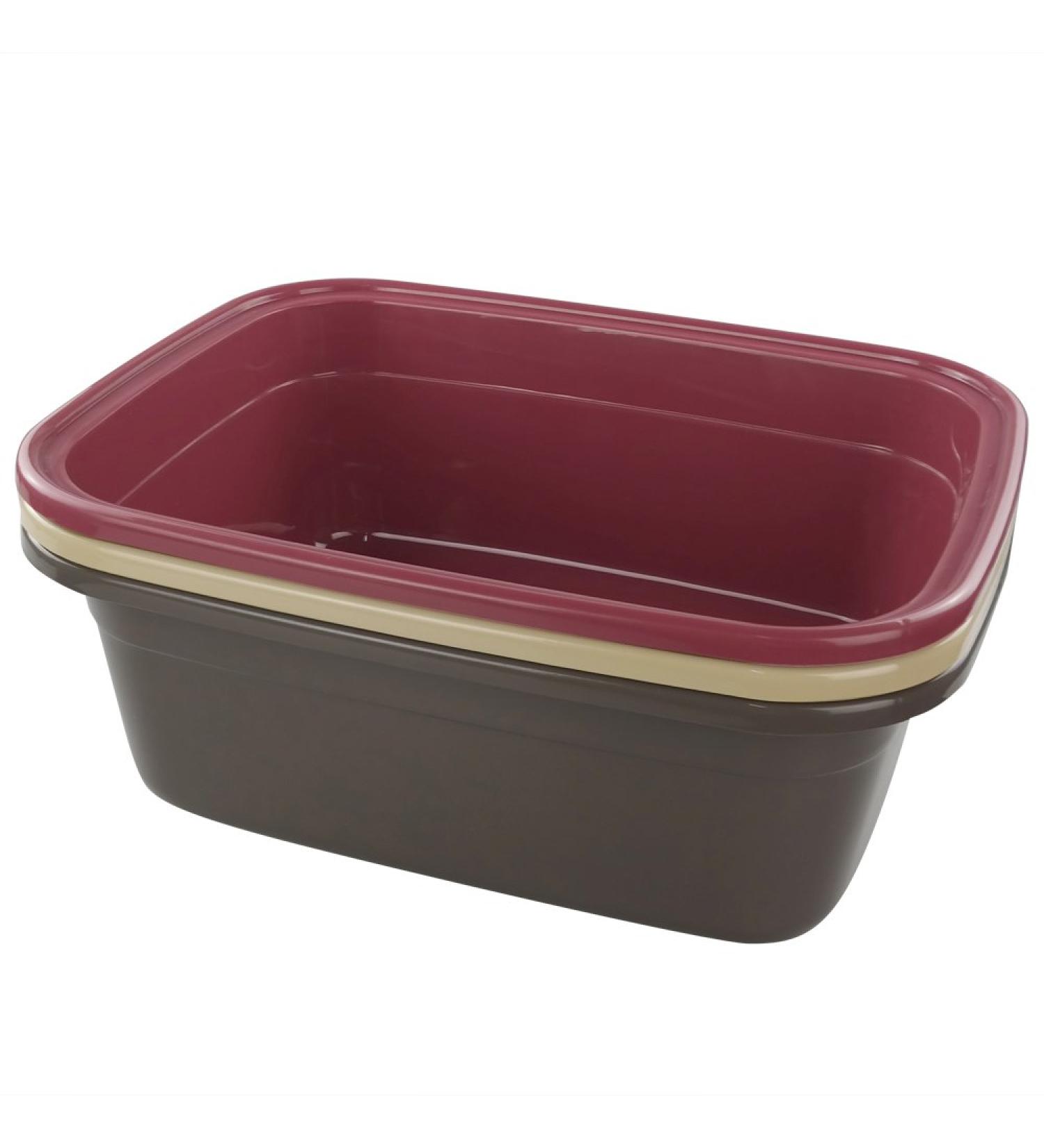 Wekioger Wash Basin 18 Quart - Set of 3 | Durable and Versatile Basin for Washing and Cleaning - Buy Online on GoSupps.com