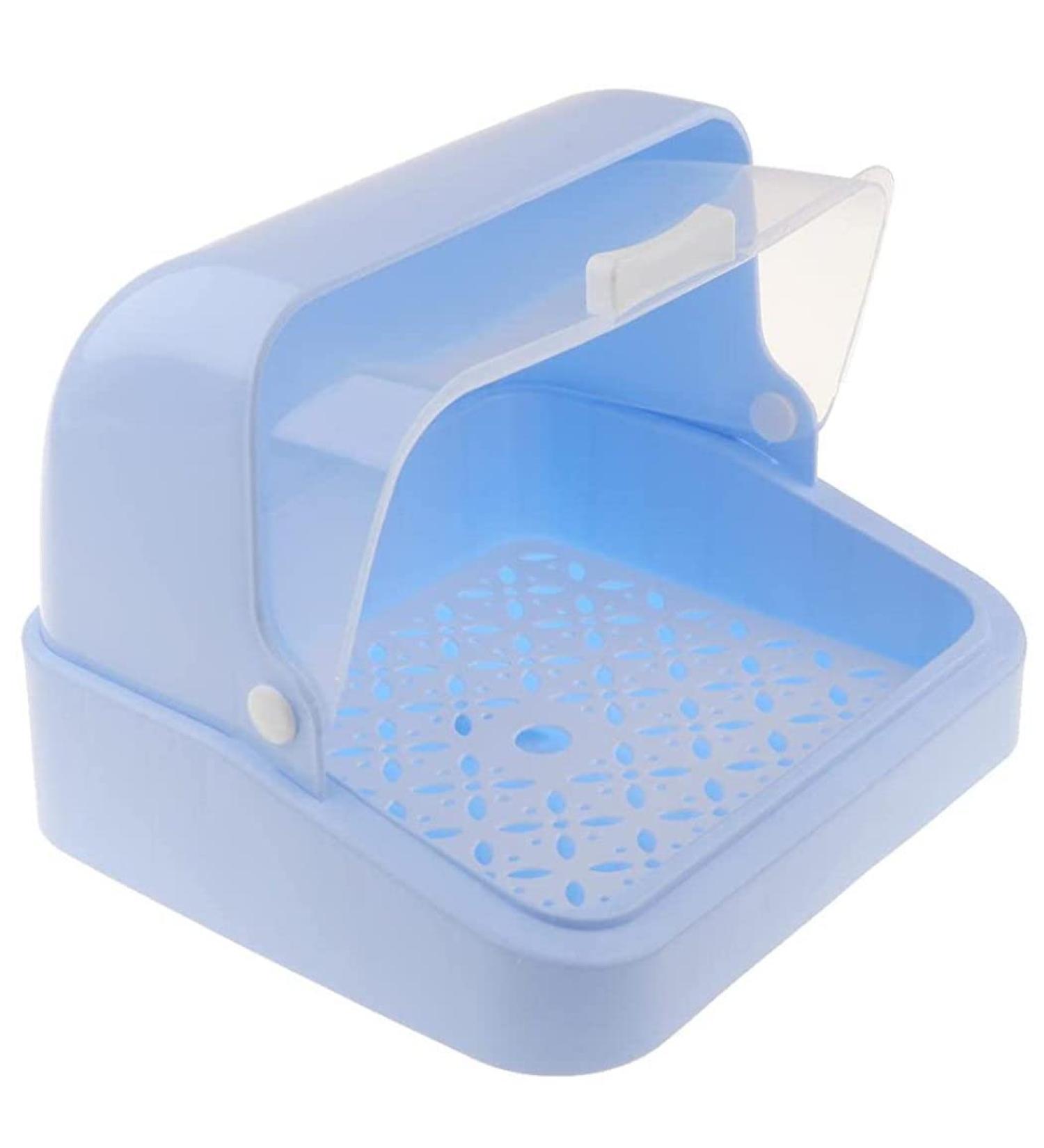 KUYYFDS Bottle Drying Rack - Anti-Dust Nursing Bottle Storage Box - Blue Organizer - Buy Online on GoSupps.com