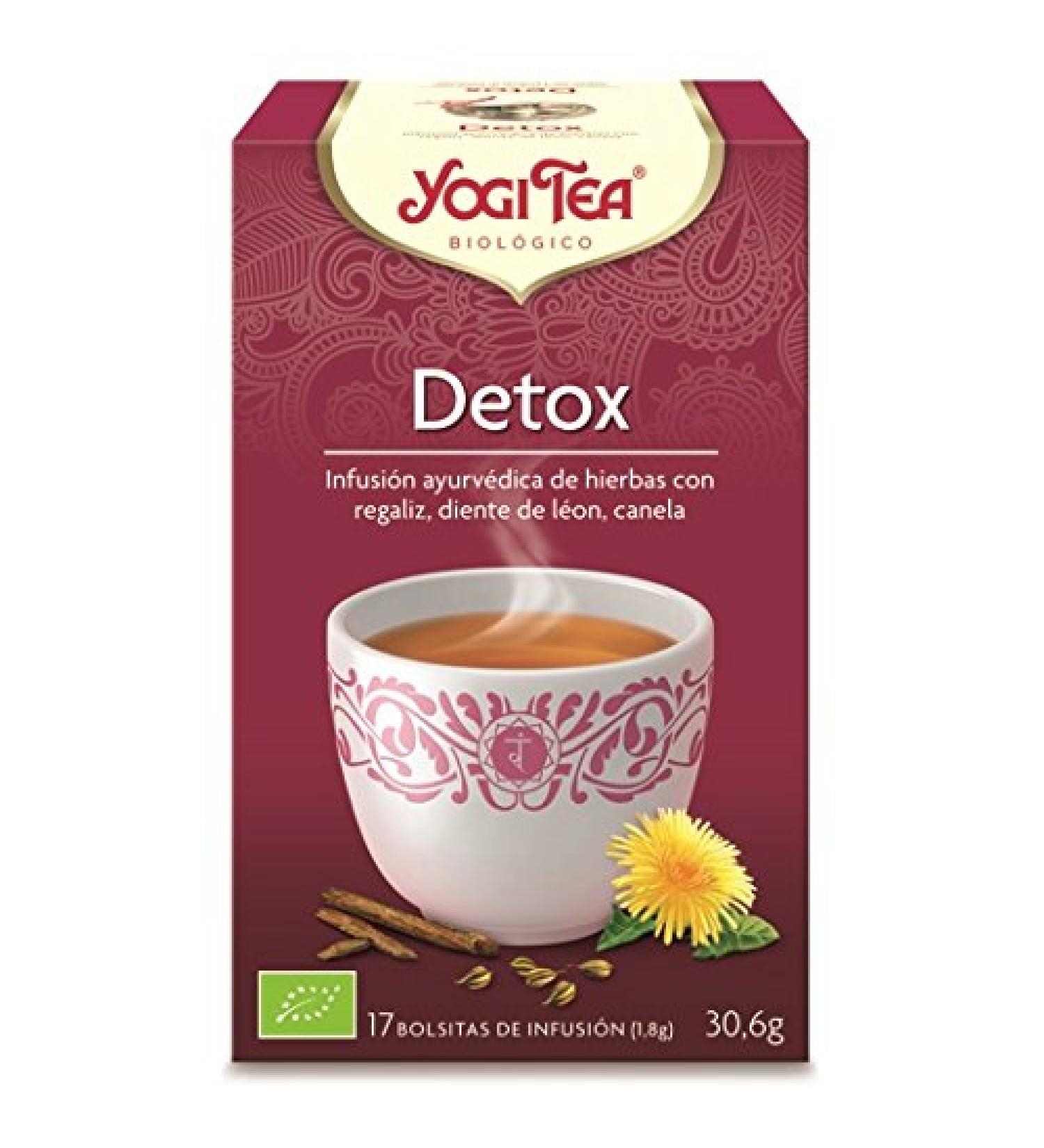 Yogi Tea Yogi Tea Detox Pack of 3 filter bags 30.6 g