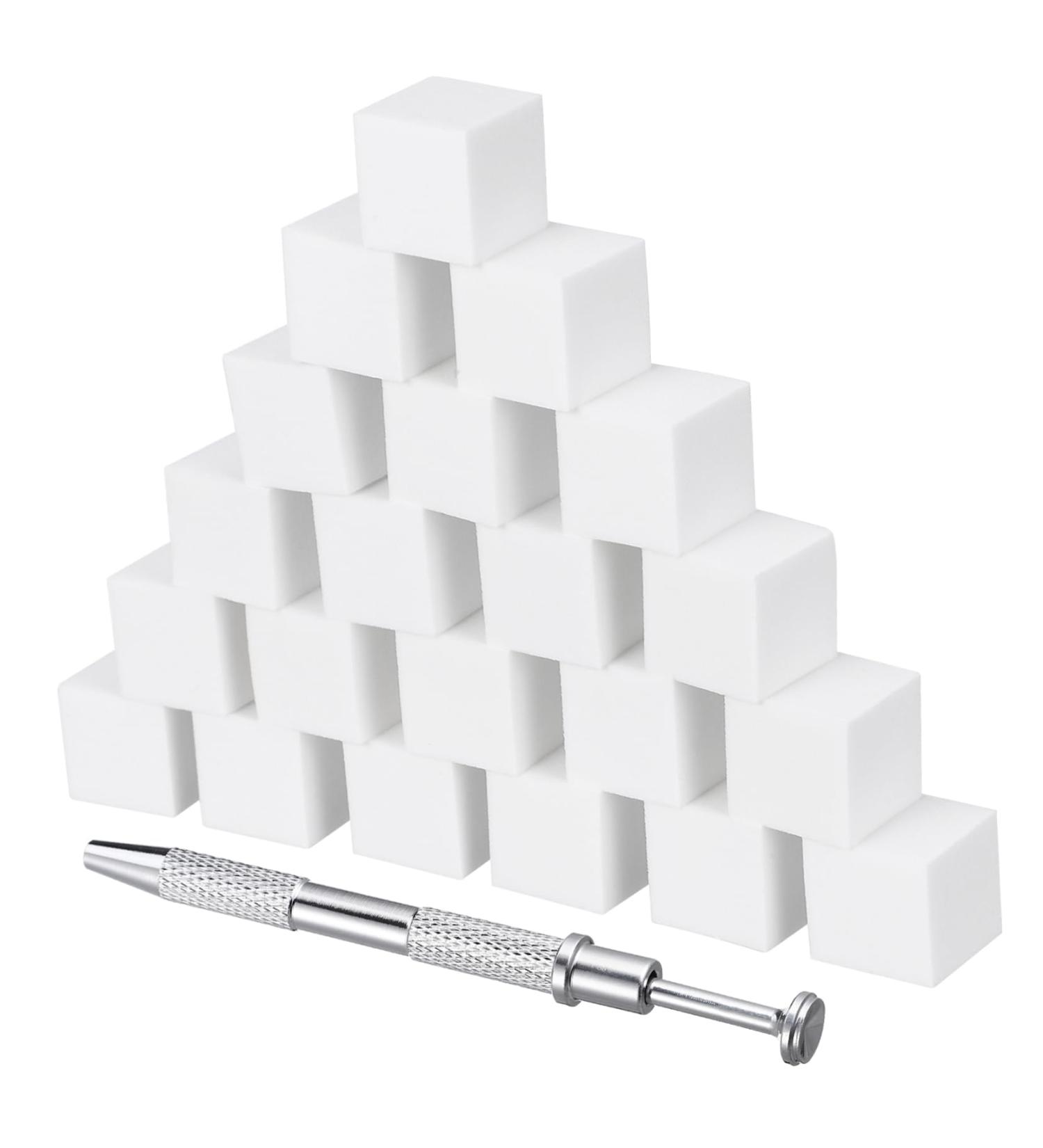 HONMEET 1 Set Nail Sponge Makeup Sponge Wedge Kit Chrome Applicator Block Facial Sponge Mini Blush for Cheeks Manicure Accessory Nail Art Sponge Tool Brushes Blending Wedges Aplicater Fade - Buy Online on GoSupps.com