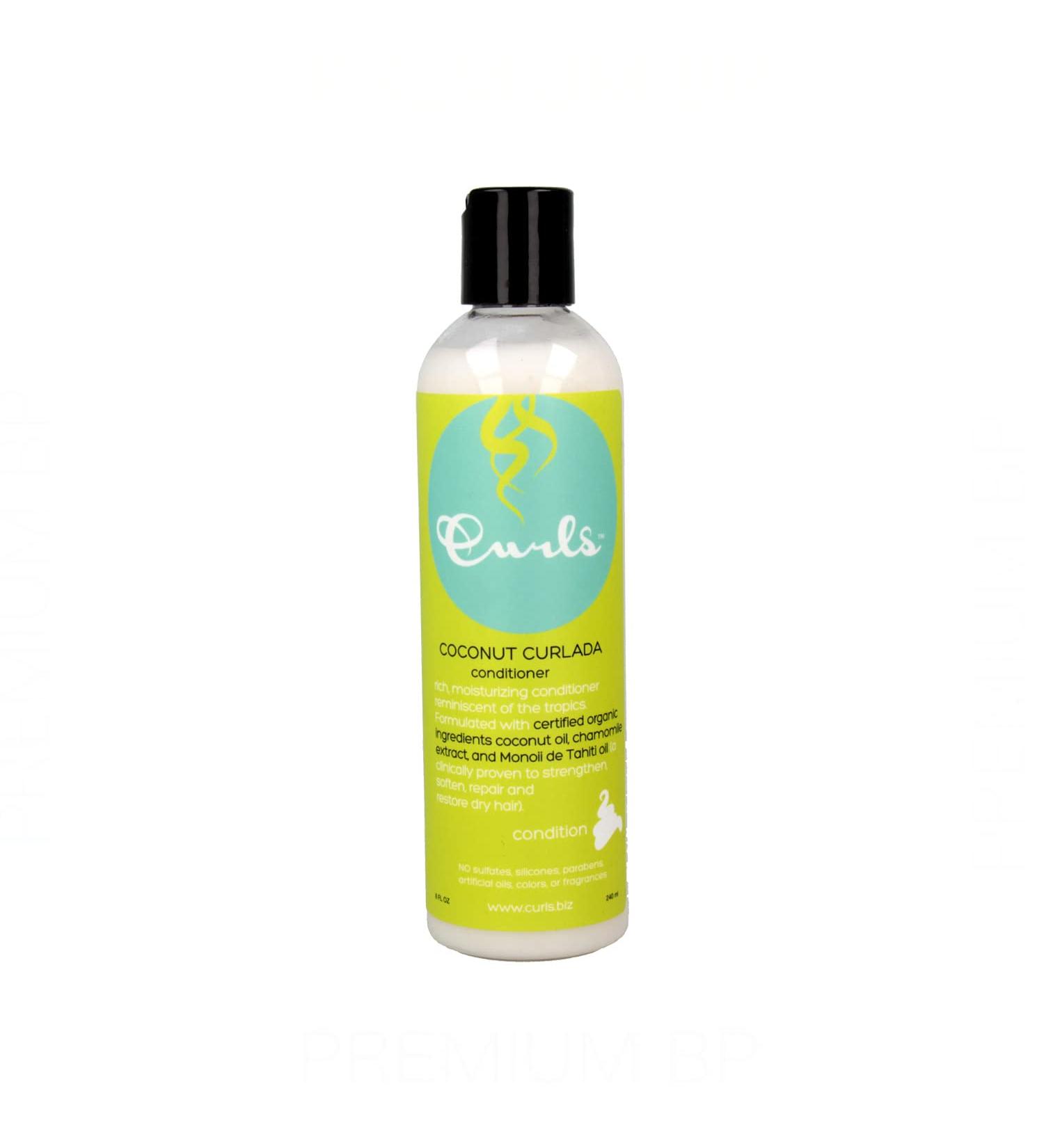 Curls Coconut Curlada Conditioner - Nourishing Coconut Formula for All Hair Types | Shop Internationally - Buy Online on GoSupps.com