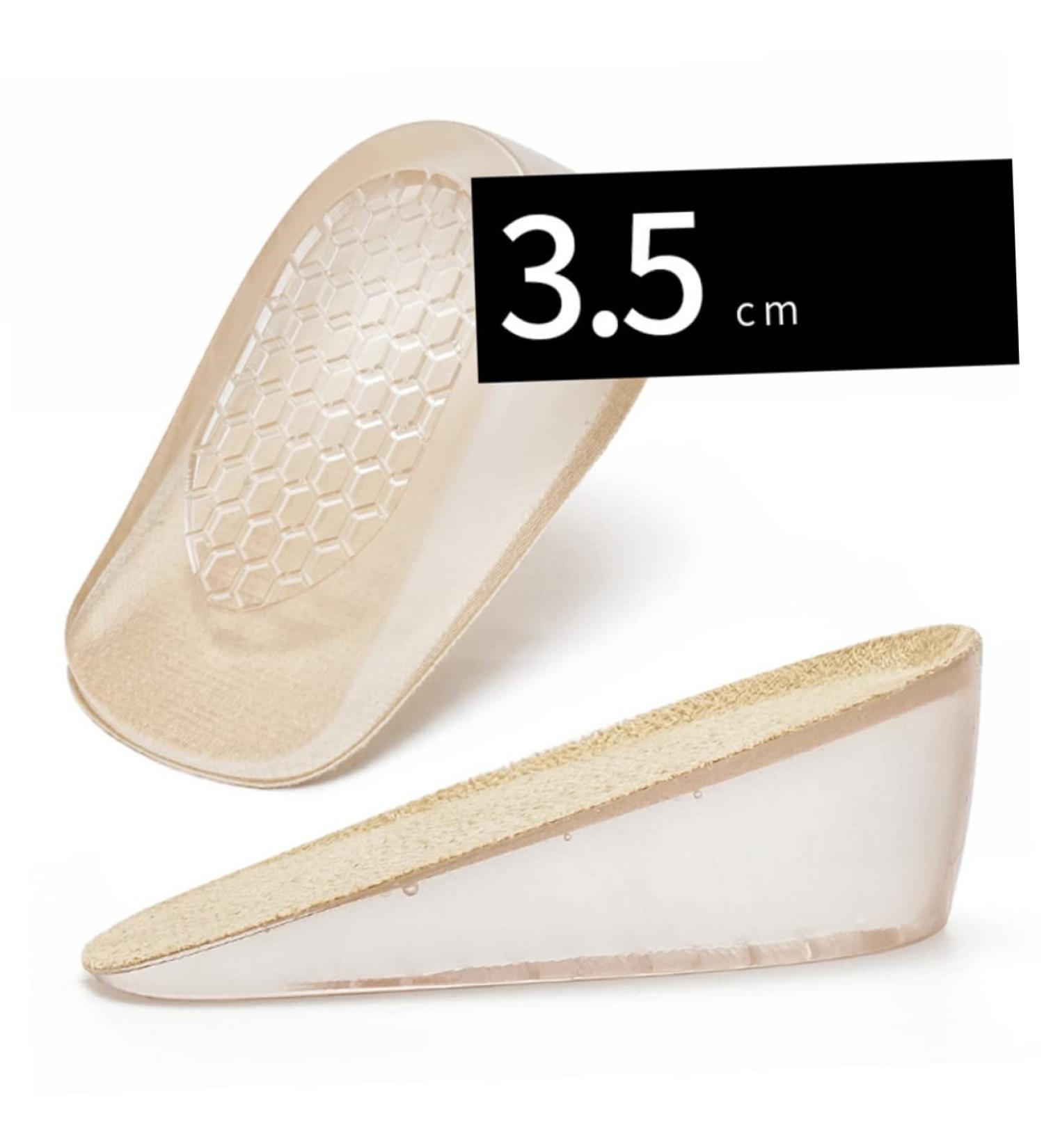 2 Pairs Heightening Insoles - Invisible Heel Pads for Increased Comfort & Height - Buy Online on GoSupps.com