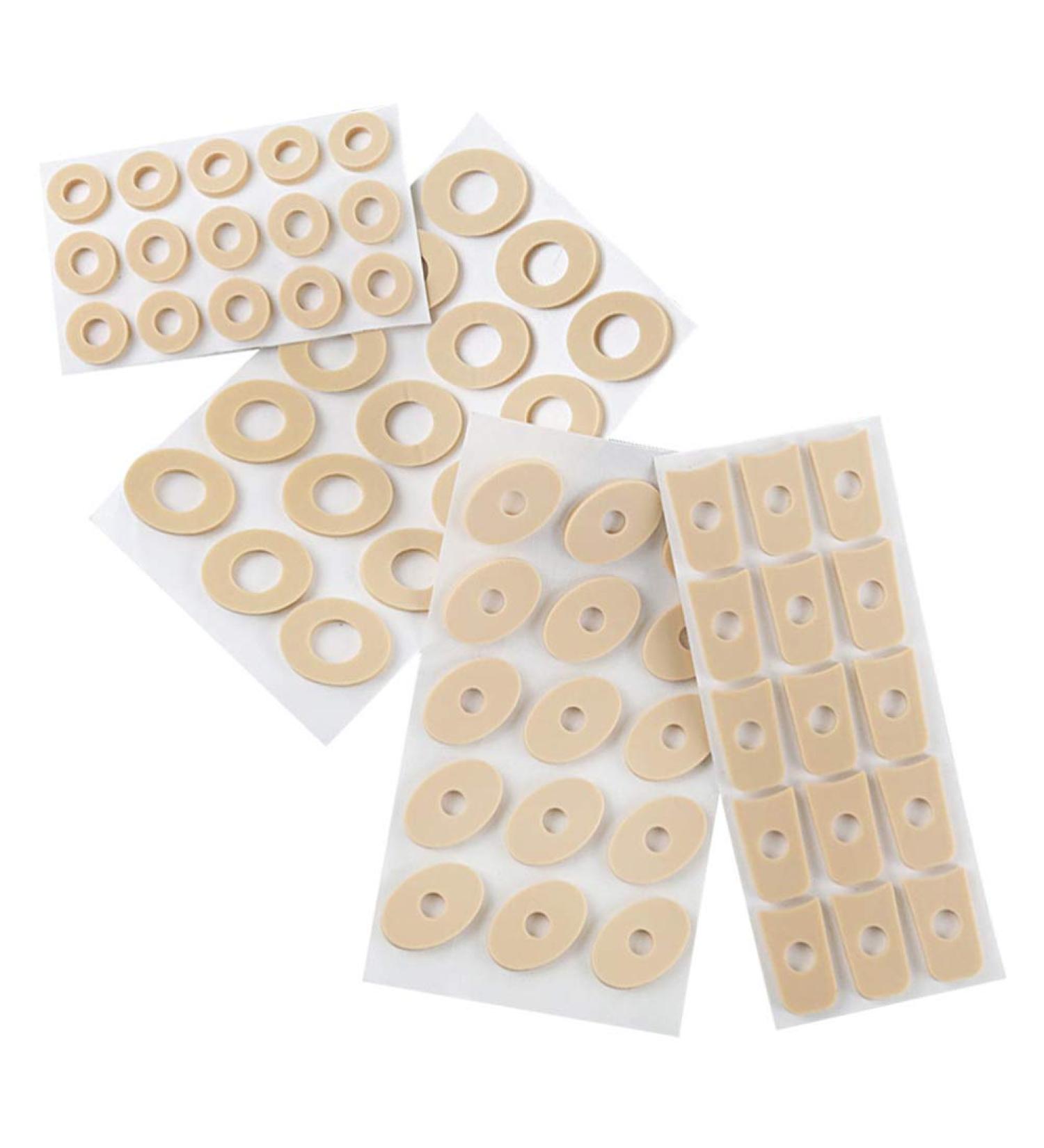 Self-Adhesive Callus Cushion Foam Corn Pads Toe Protectors - 1 Set (Skin Colour) - Buy Online on GoSupps.com