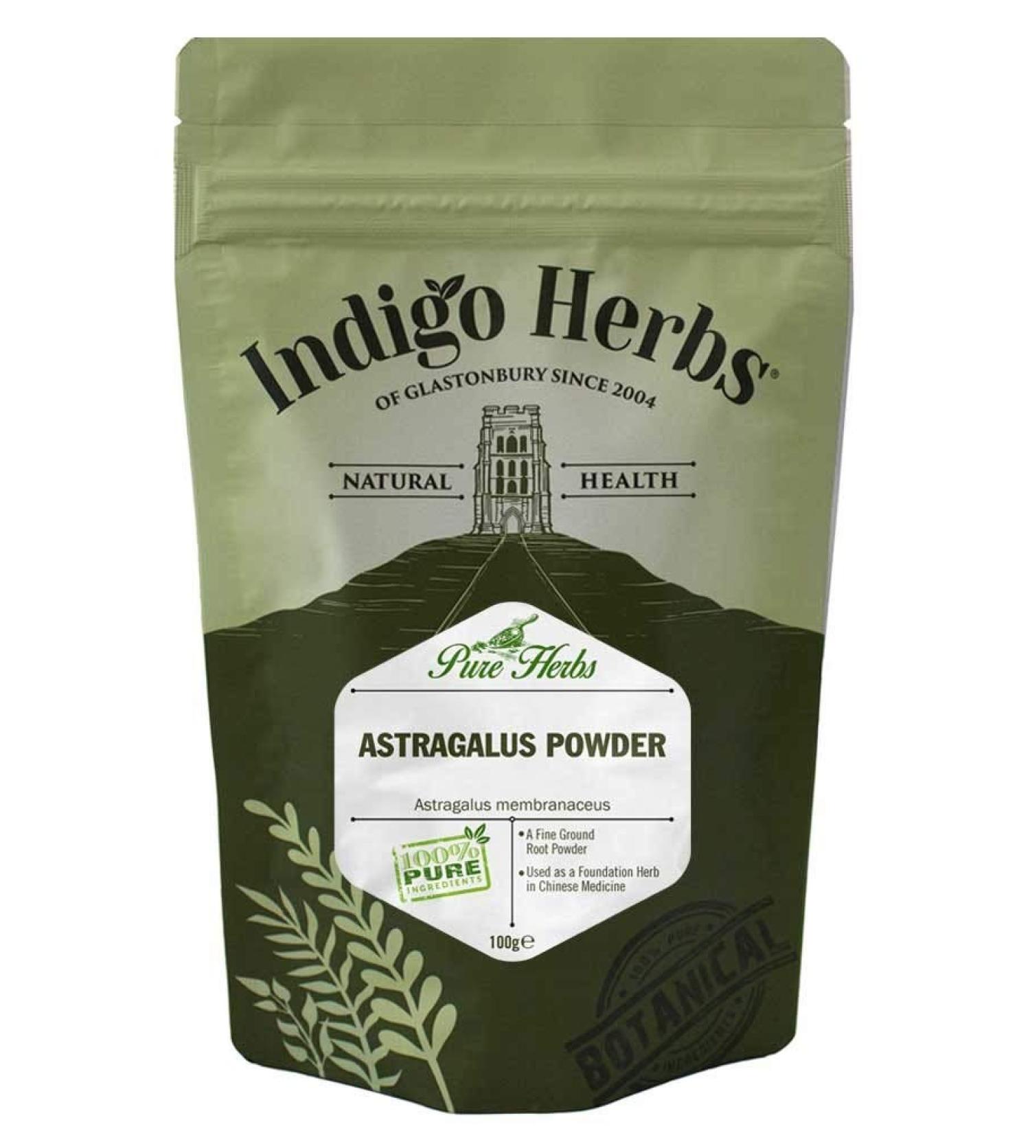 Indigo Herbs Astragalus powder 100g - Buy Online on GoSupps.com