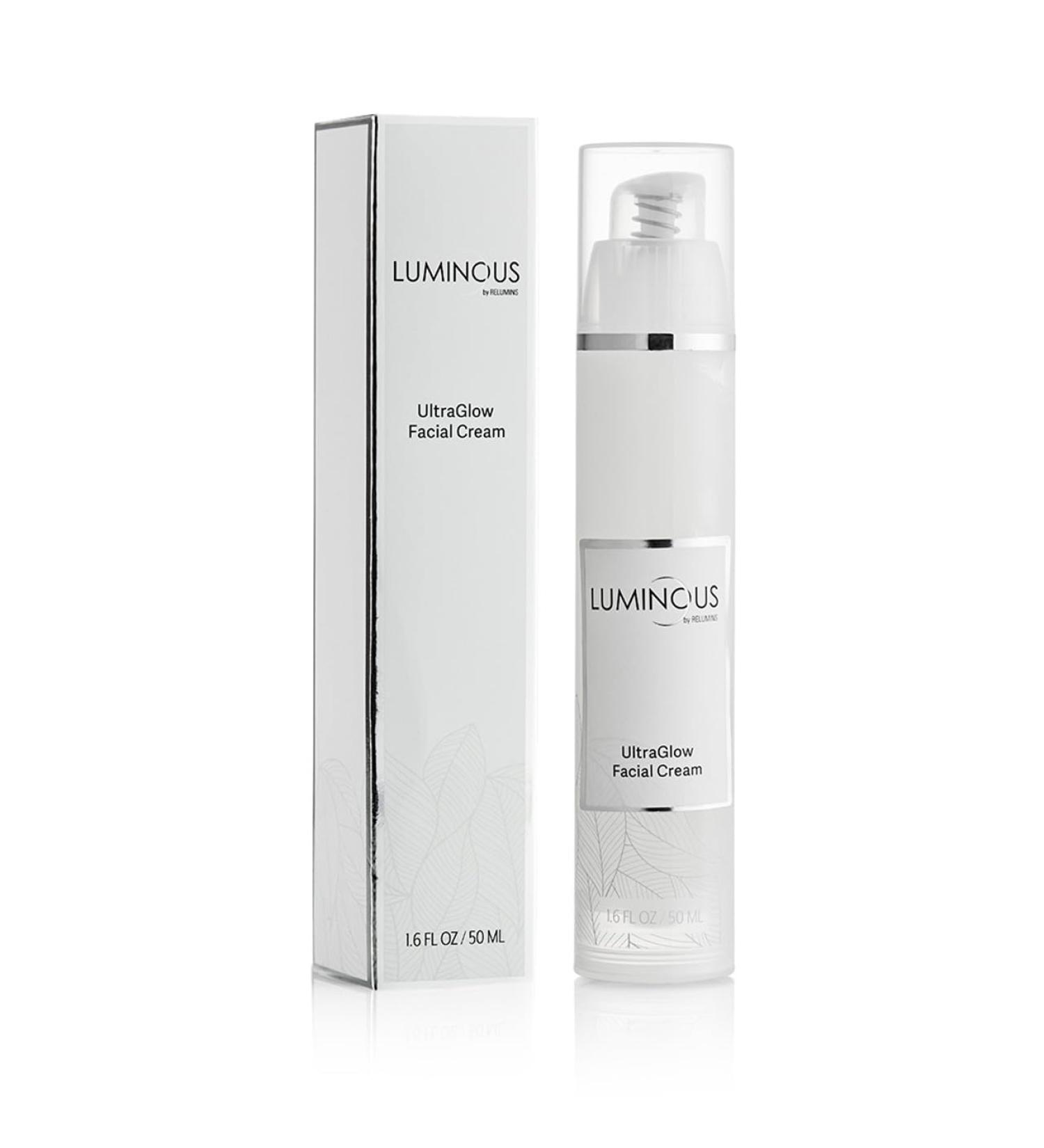 Relumins Luminous UltraGlow Radiance Gel Cream Brightening & Hydrating Moisturizer for Face with Brightenyl & Symwhite 377 Even Tone Redness Reduction 50mL Airless Pump - Buy Online on GoSupps.com