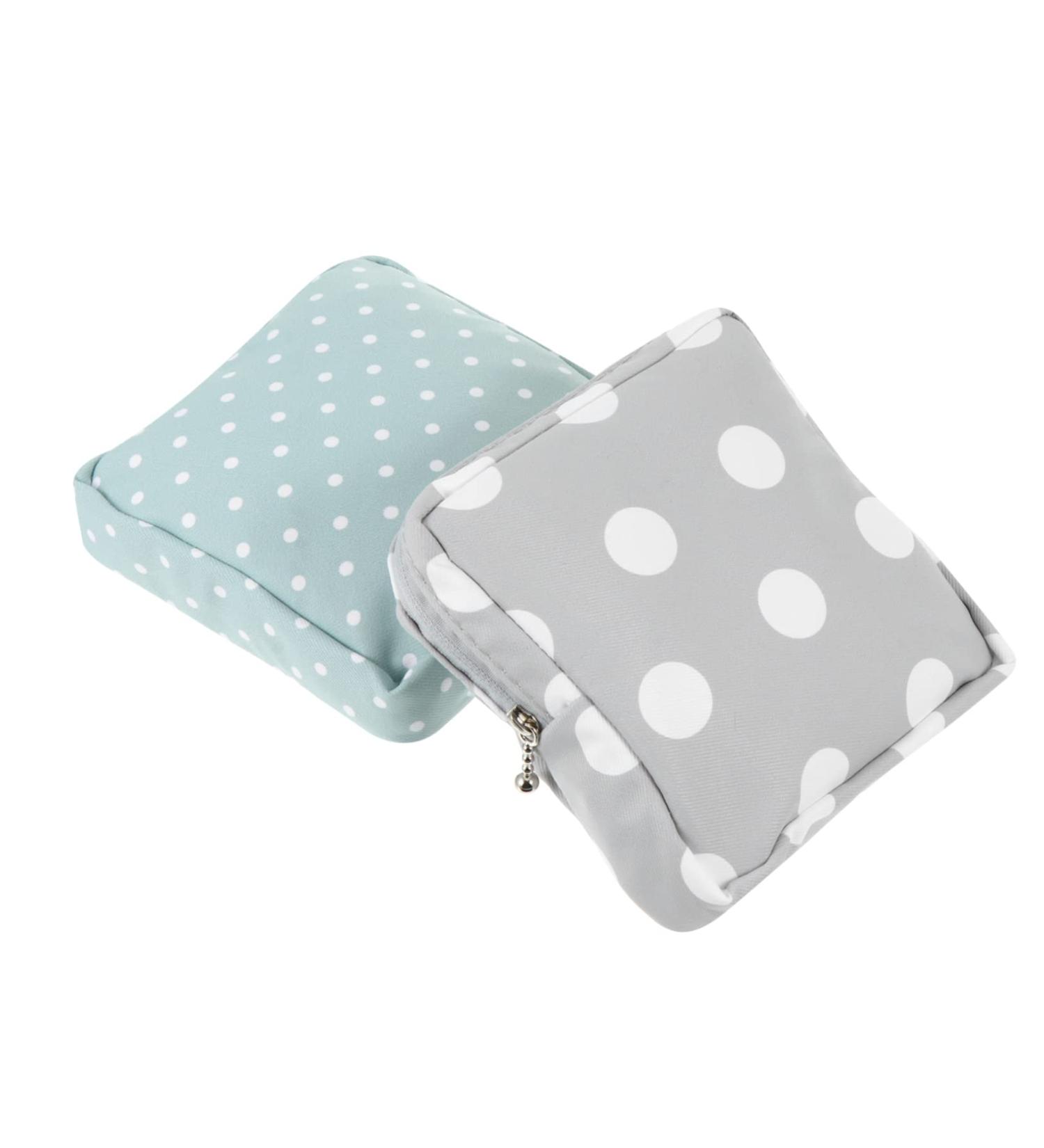 Plafope 2-Piece Menstrual Napkin Storage Bag Set - Stylish & Functional Aunt Towel Tie Bags for Women | International Shipping - Buy Online on GoSupps.com