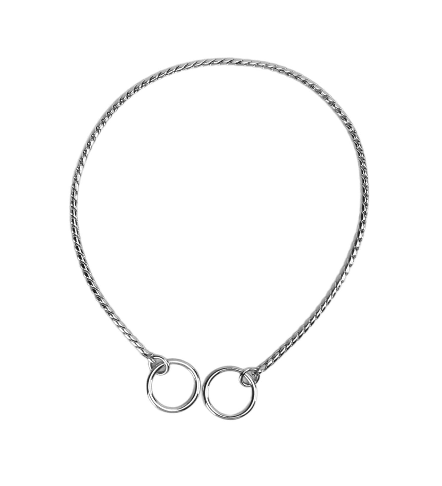 Adjustable Copper P Chain Dog Training Collar - Durable & Stylish (4.0mm*55cm) - Buy Online on GoSupps.com