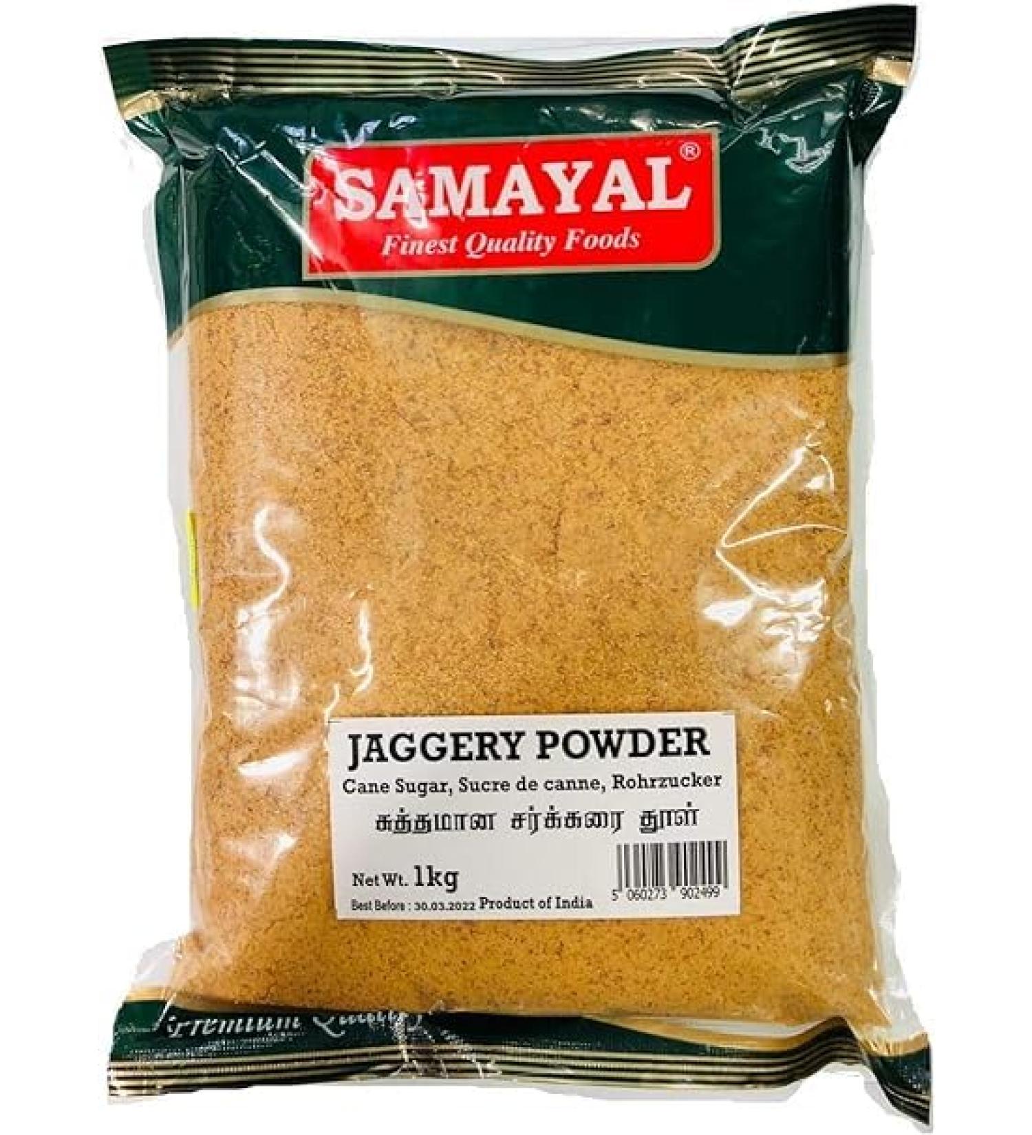Seelans| Samayal|JAGGERY POWDER 1KG|Indian vellam|vegan - Buy Online on GoSupps.com