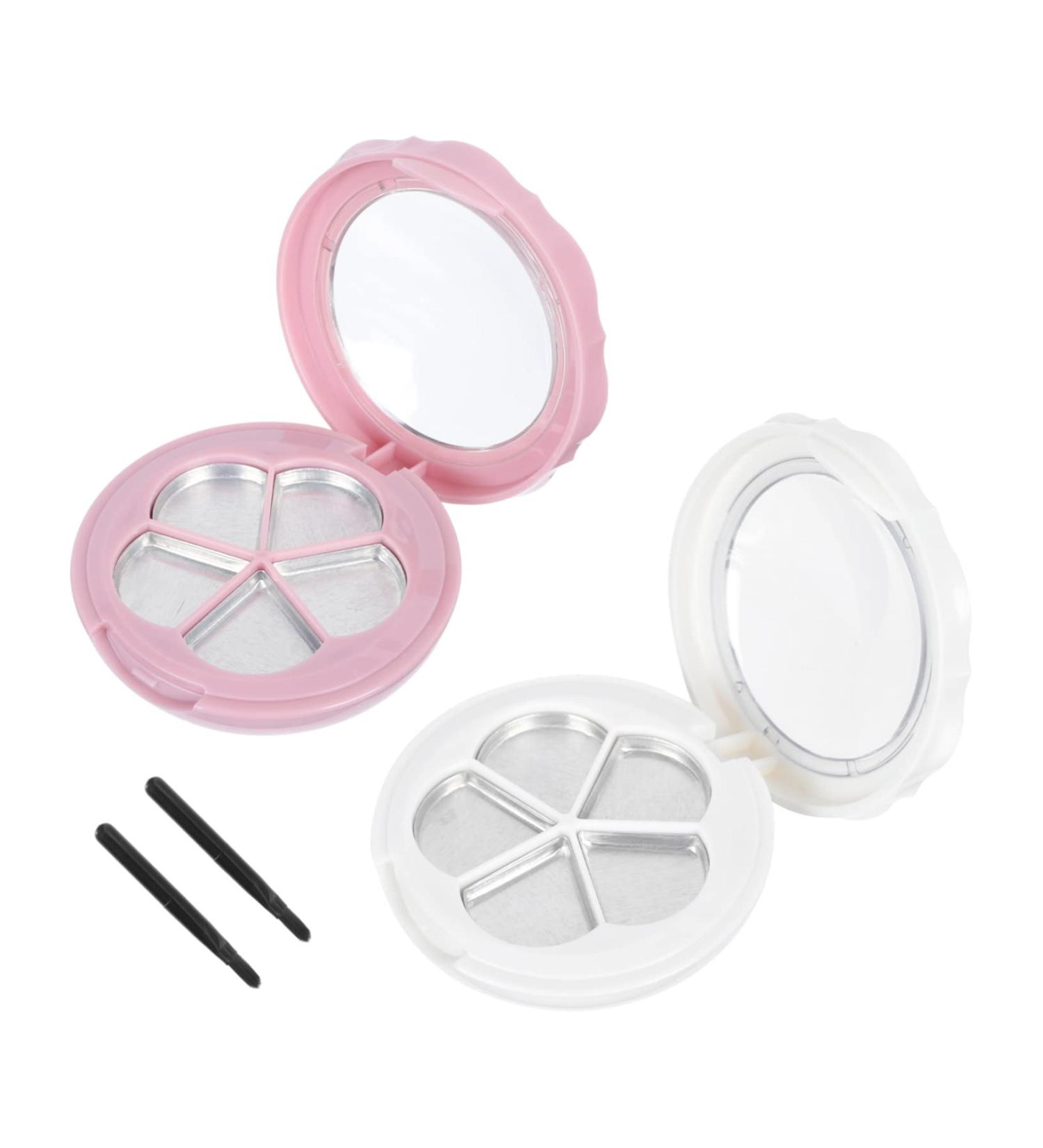 CALLARON 2ensembles Bo te Cosm tiques avec Plateau pour L vres Bo tier Fards Paupi res Compartiment et Pot de Blush Rechargeable Couleur - Buy Online on GoSupps.com
