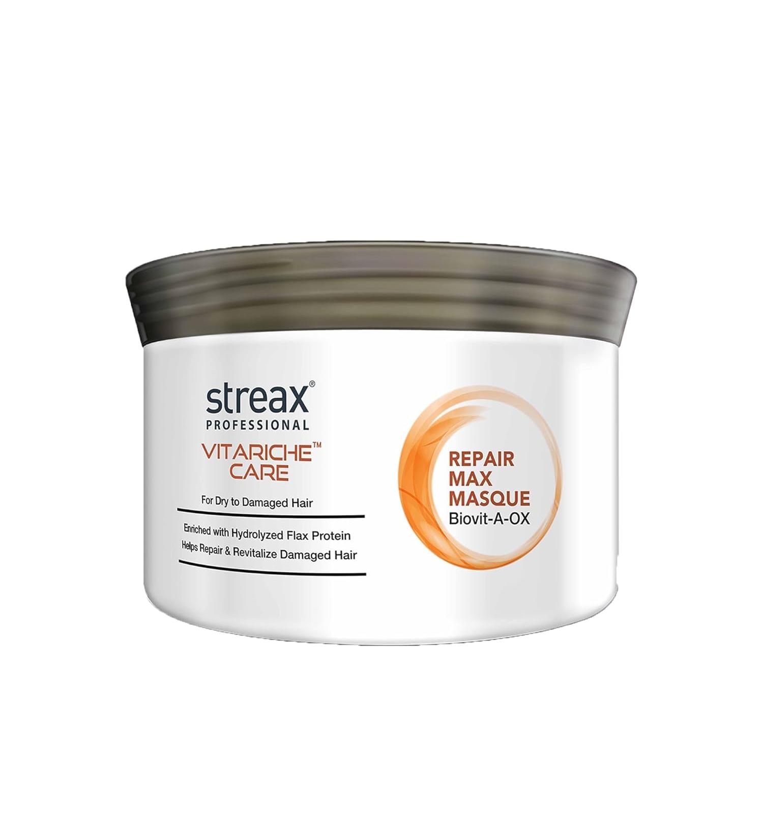 Buy Professional Vitariche Care Repair Max Masque Biovit-A-OX 200g - Best Hair Treatment for Damaged Hair International Shipping Available - Buy Online on GoSupps.com