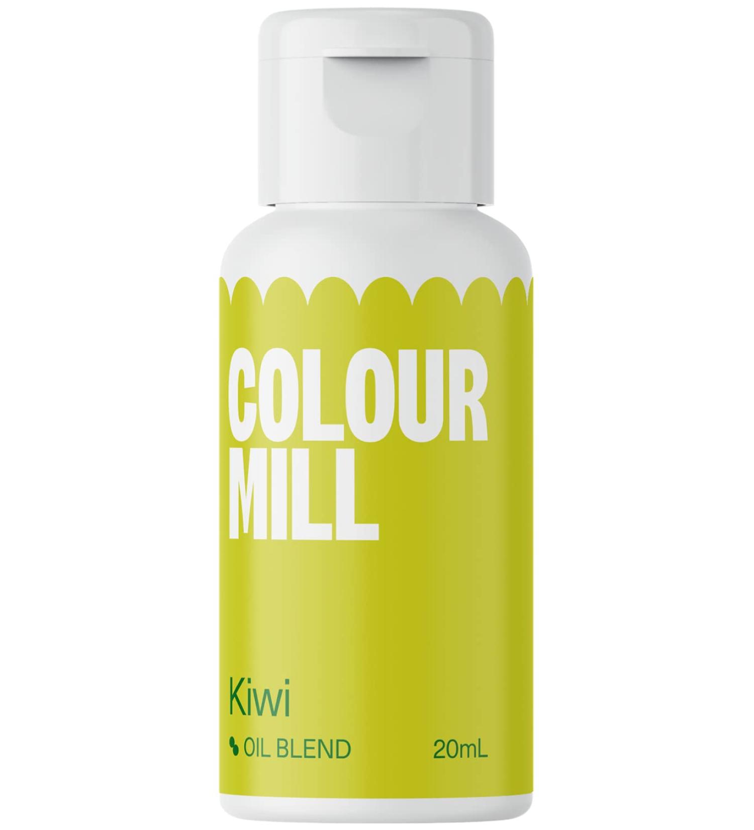 Color Mill Oil Blend Food Coloring - Kiwi 20ml for Chocolate Fondant Cupcakes & Baking | Ideal for Tortendeko - Buy Online on GoSupps.com