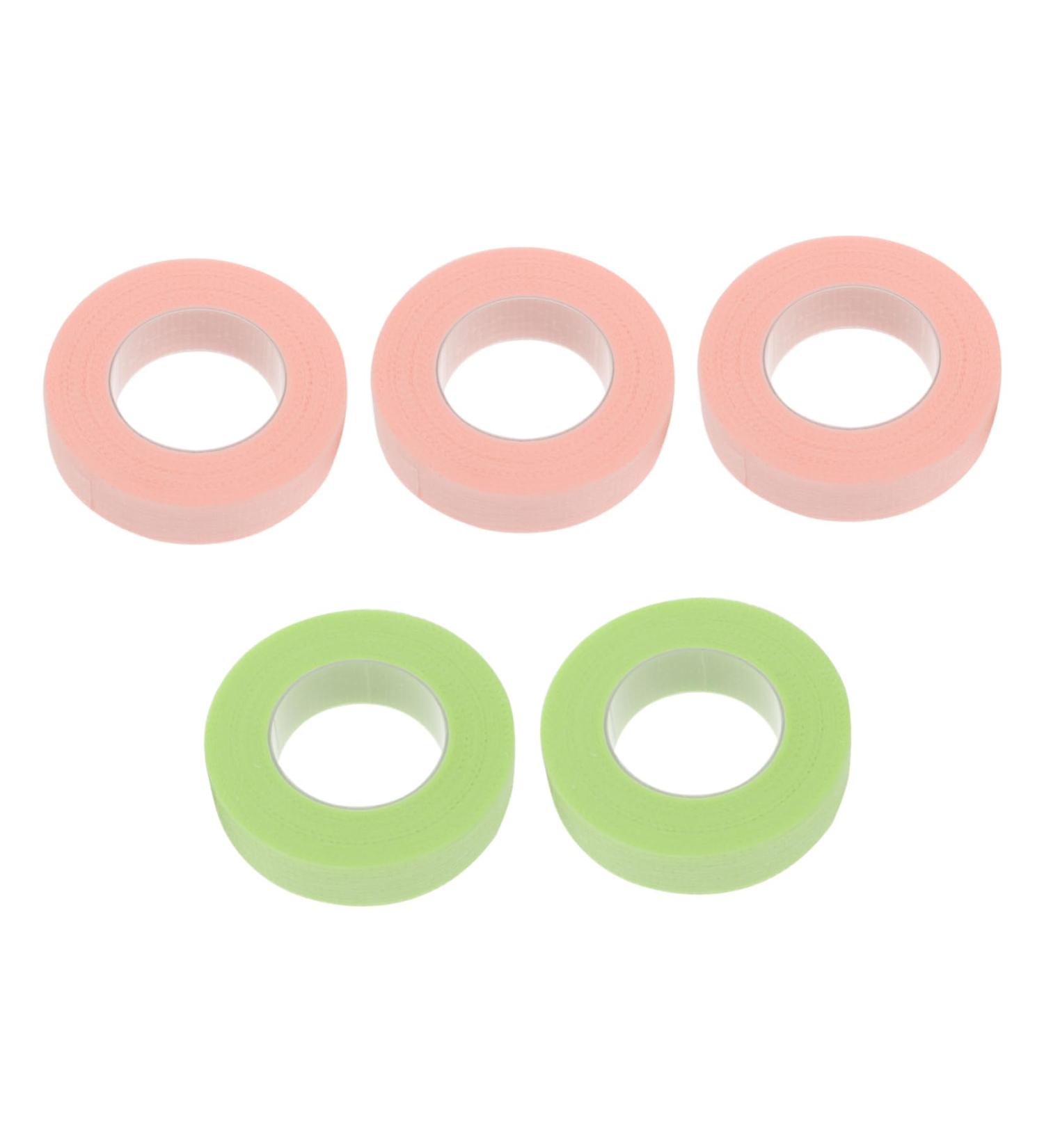 minkissy 5 Rolls Grafting Eyelash Tape Eyelash Tools Lipstick Lash Tape for Lash Extension Eyelid Fabric Lash Tape Lash Extension Tools Hair Supplies Non-woven Fabric Microporous Blindfold - Buy Online on GoSupps.com