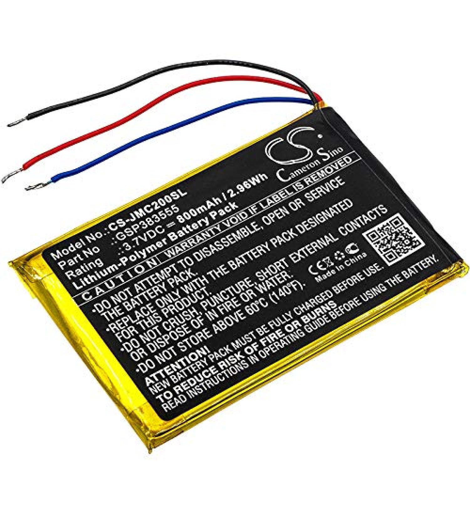 Buy GSP383555 800mAh Battery for Clip 2 - Compatible with CS056US & CLIP2BLKAM - 3.7V for International Shipping - Buy Online on GoSupps.com