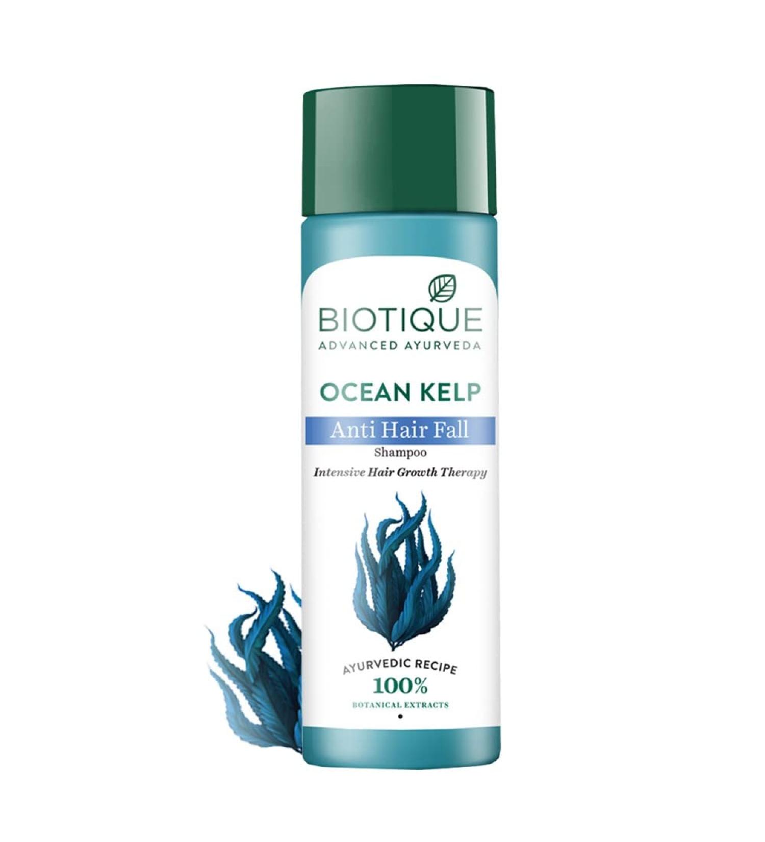 Biotique Kelp Fresh Growth Protein Shampoo for Fine and Thinning Hair 120ml - Buy Online on GoSupps.com