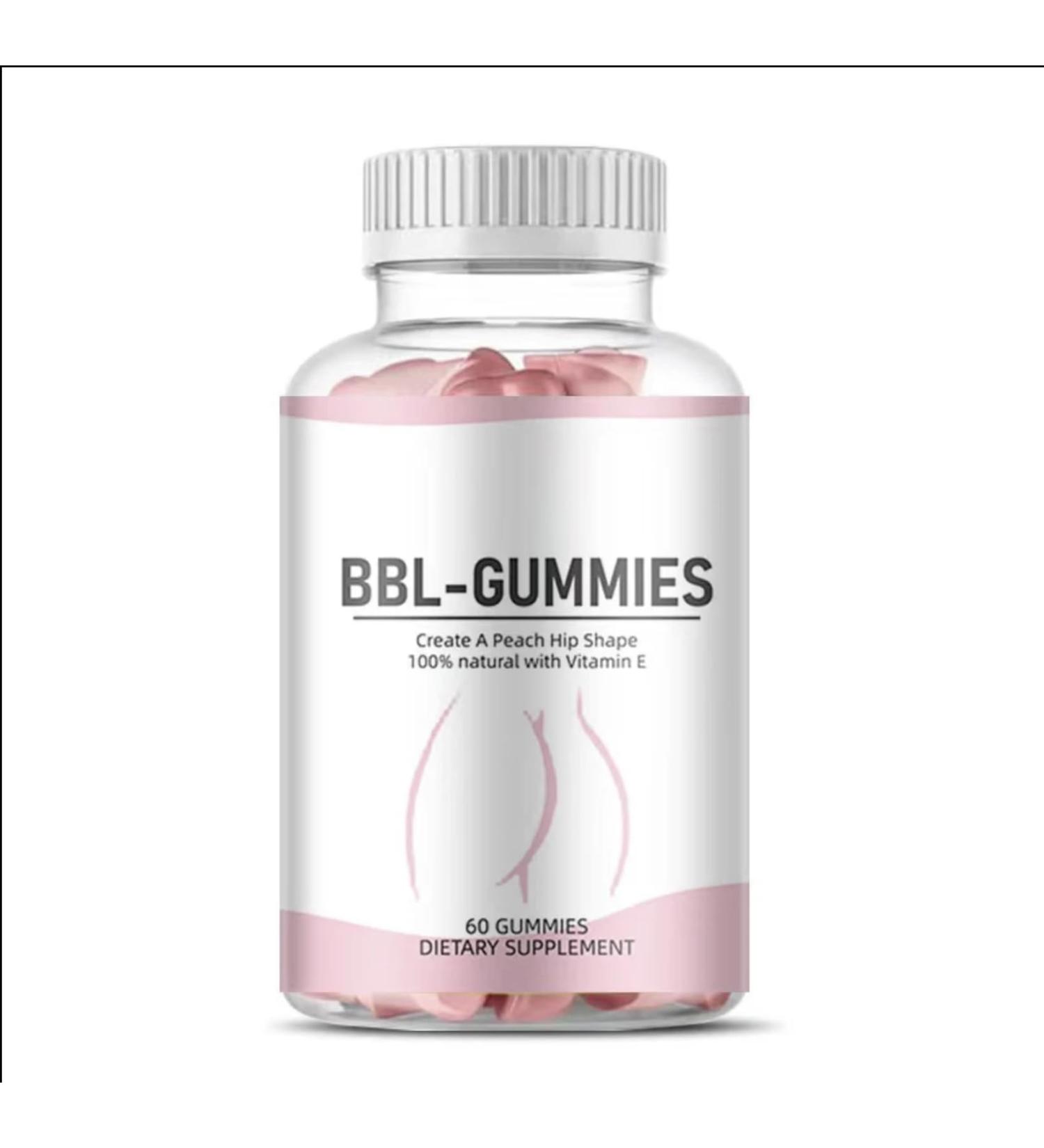 MACA ROOTS BBL Gummies for Peach Hip Shape 100% Natural with Vitamin E 60 Gummies - Buy Online on GoSupps.com
