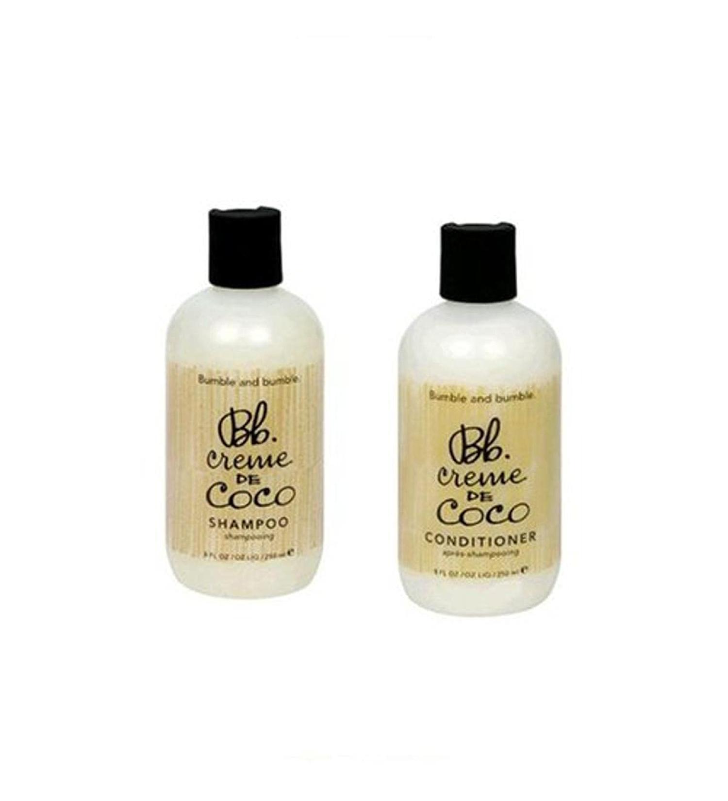 Bumble and bumble Cr me De Coco Shampoo  8-Ounces & Conditioner 8-Ounces  Bottle