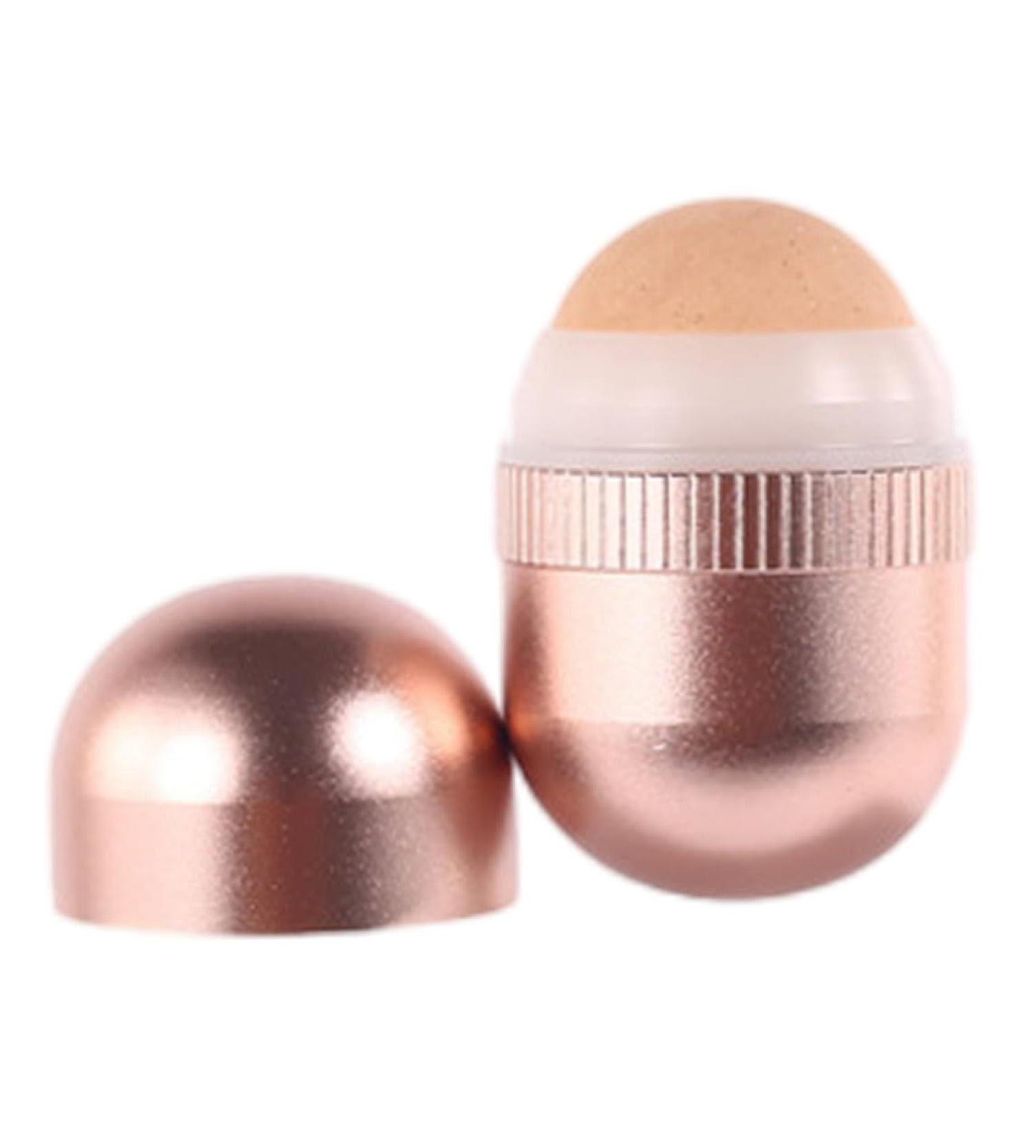 Portable Oil-absorbing Volcanic Roller Facial Oil Remove Oily Skin Control Roller Storage Rack - Buy Online on GoSupps.com