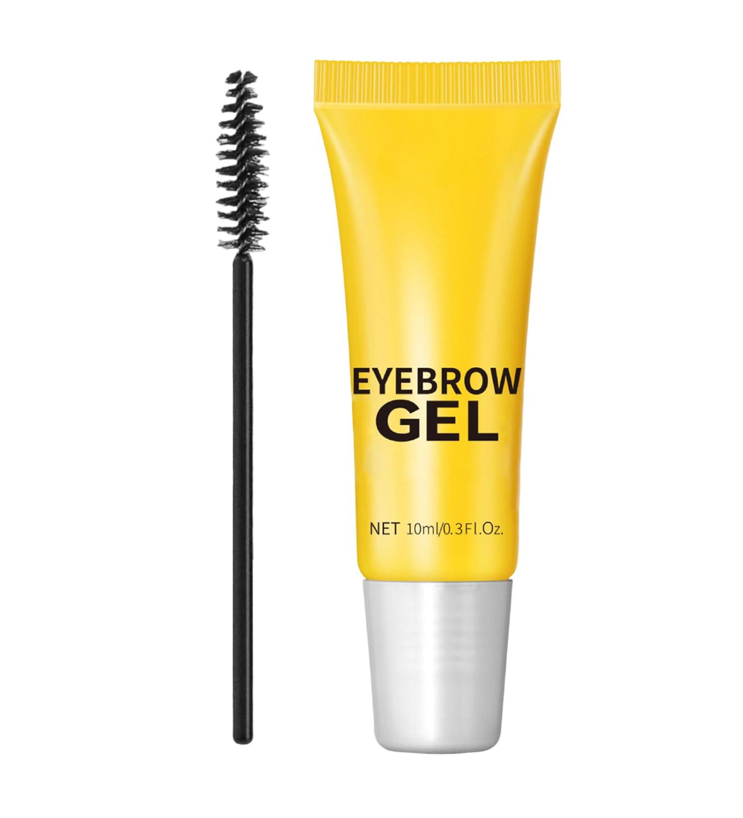 Eyebrow Gel | 10ml Waterproof Eyebrow Laminating Gel | Three-dimensional S-shaped gelling with a brush for a lifted fuller look - Buy Online on GoSupps.com
