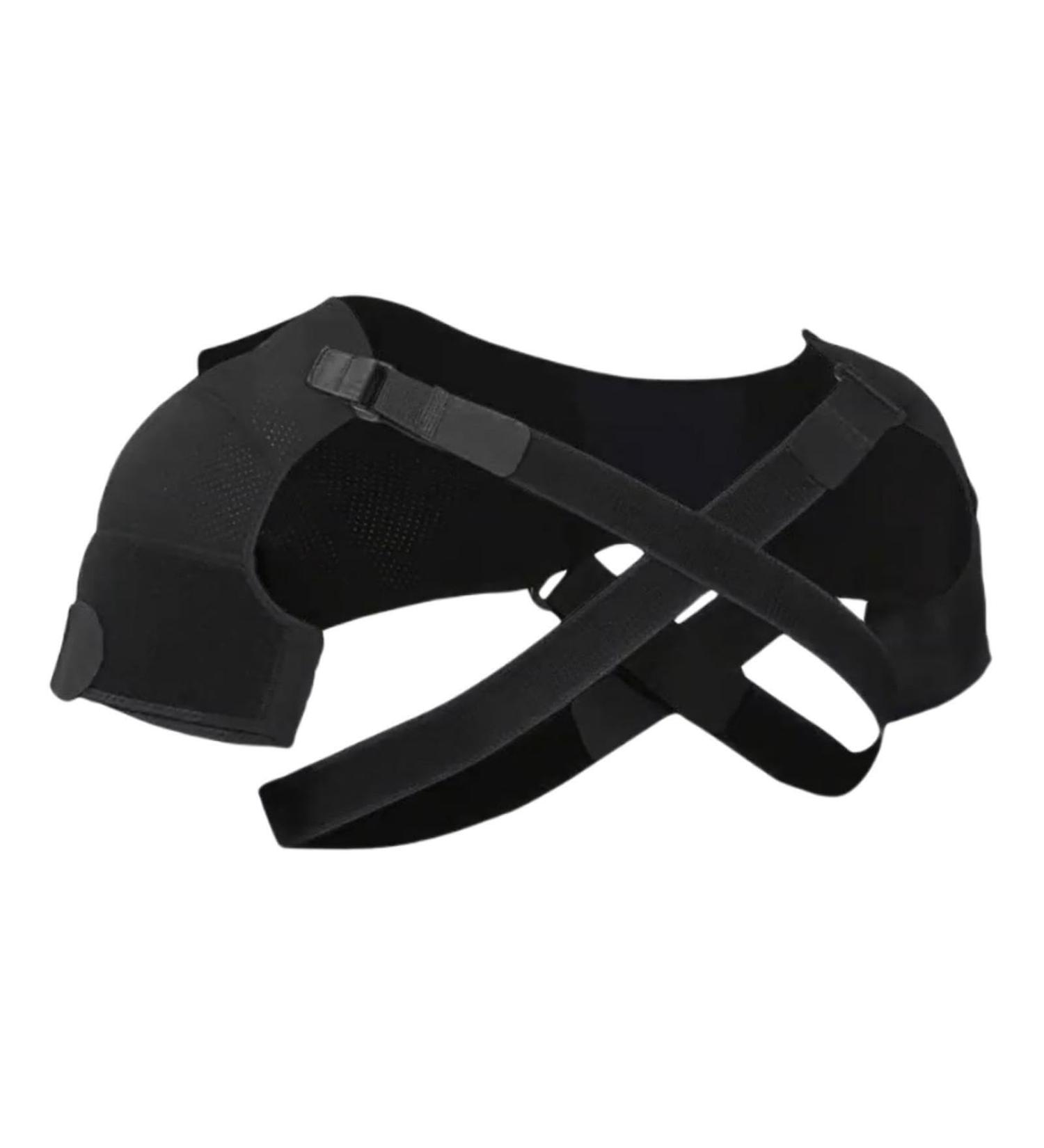 SUWIAKLALL Premium Double Shoulder Brace Protector for Men Women Adjustable Chest Harness for Enhanced Support Black L 1Set 1Set Black L - Buy Online on GoSupps.com
