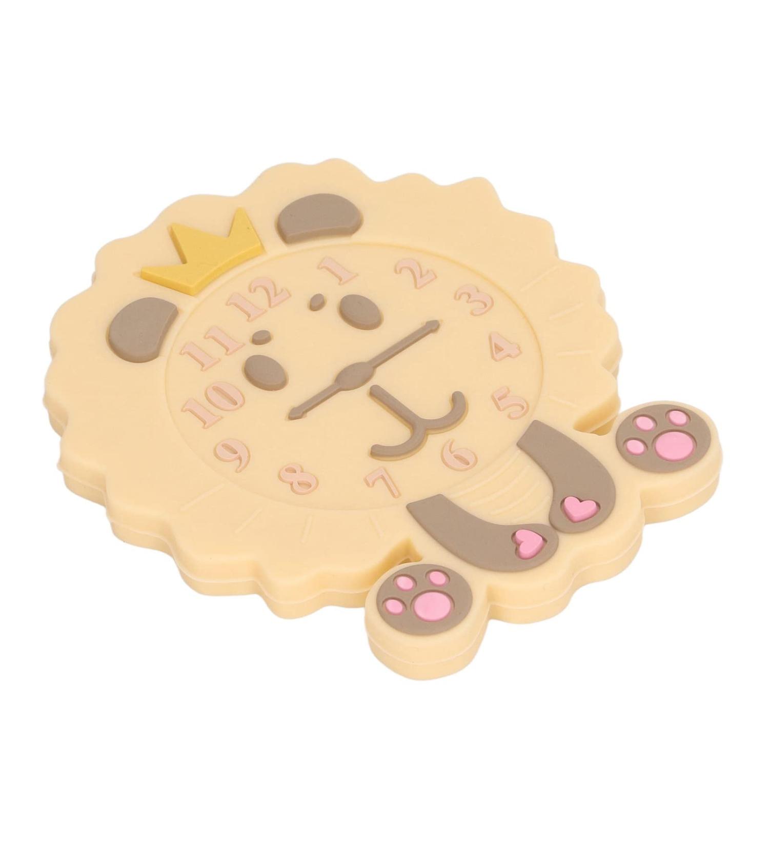 Sensory Teether Toy - Cute & Reusable Teething Alarm Clock for Travel (Type 3) - Buy Online on GoSupps.com