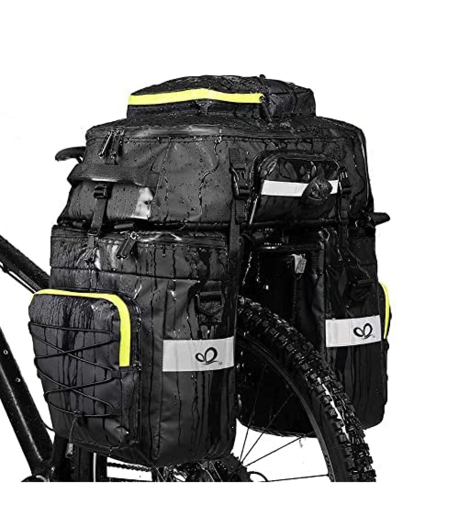 Buy Waterfly 3-in-1 Bicycle Bag | Waterproof & Tear-Resistant Luggage Rack Pocket | Ideal Cycling Gear for International Shipping - Buy Online on GoSupps.com