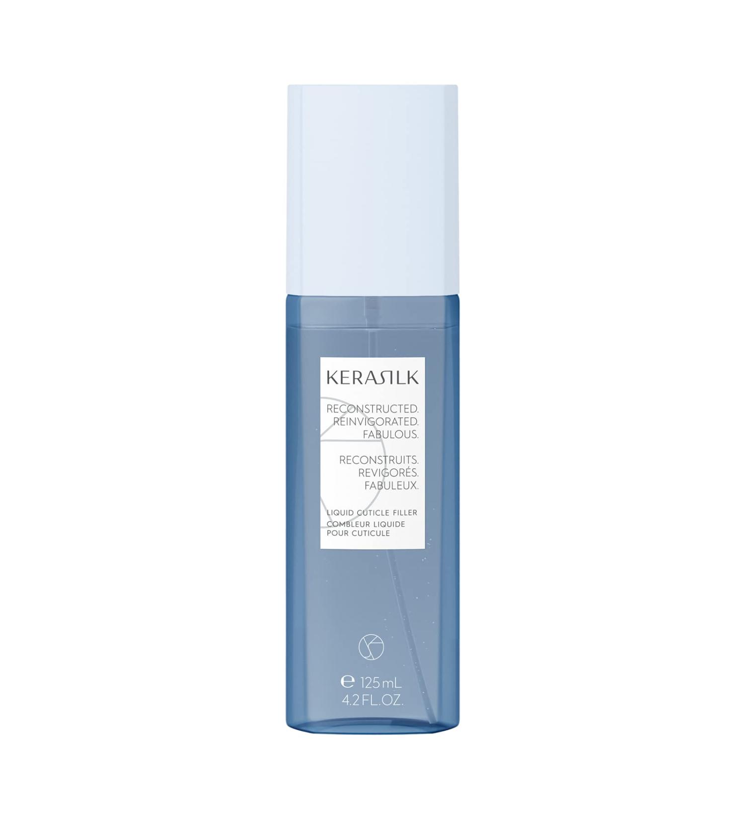 KERASILK Liquid Cuticle Filler 125ml | Heat-Activated Protection for Stronger Smoother Hair | Long Lasting Hair Cuticle Restoration & Optimizing Formula - Buy Online on GoSupps.com